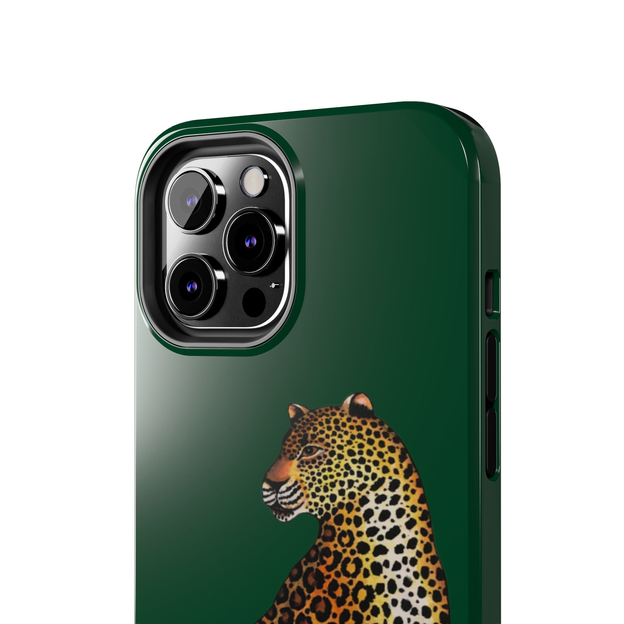 Leopard Phone Case - Racing Green - Image 28