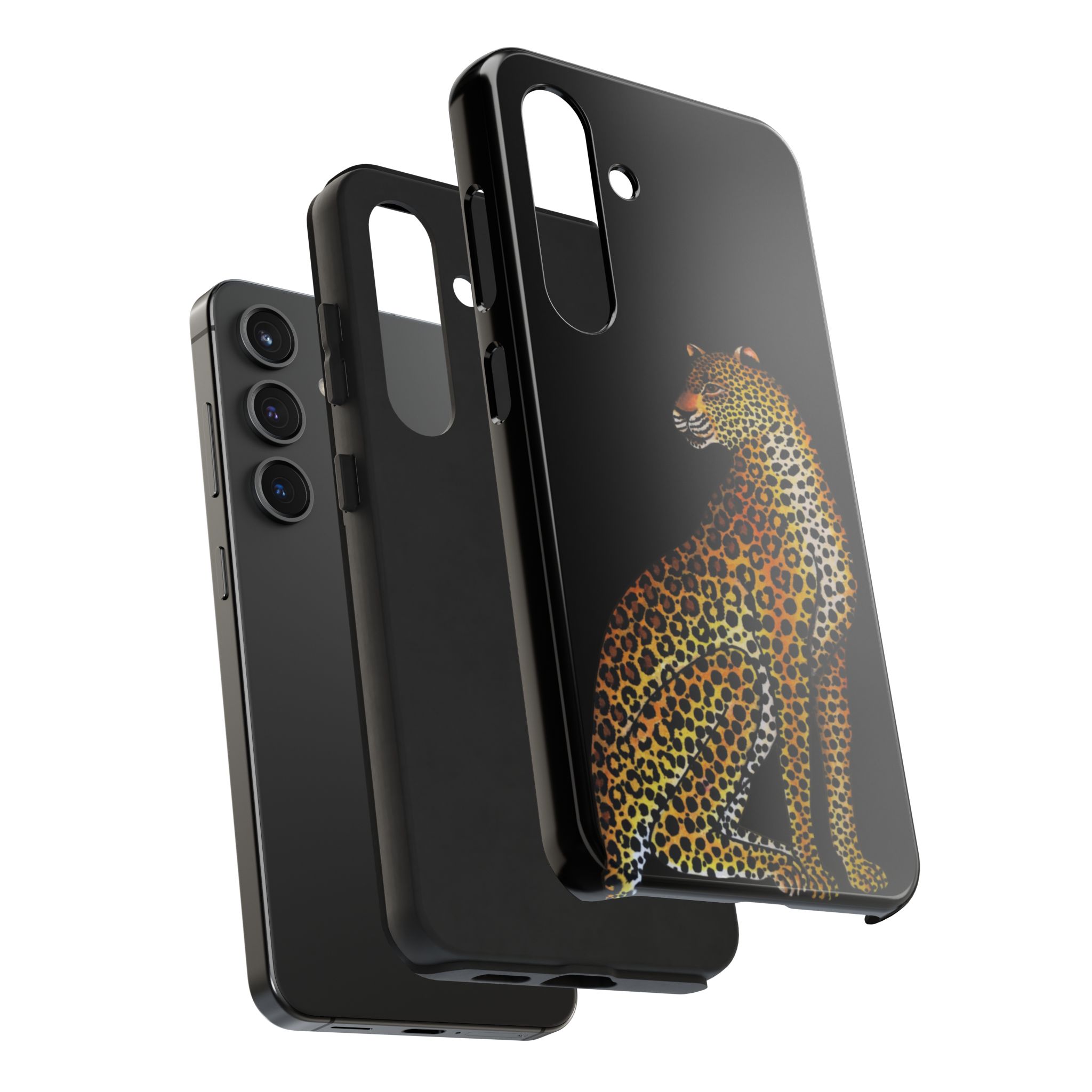 Leopard Phone Case - Black - Image 72