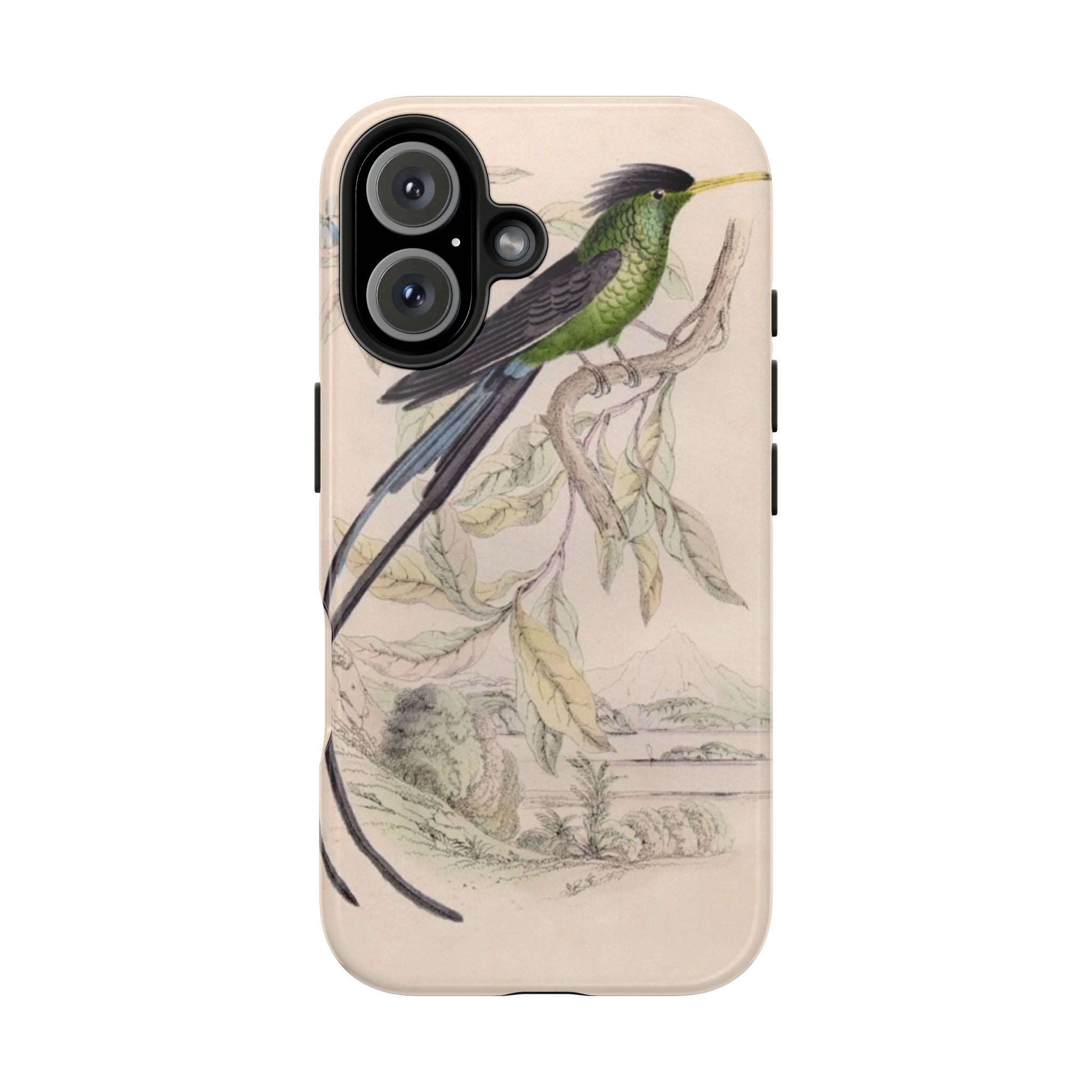 Black Capped Hummingbird Phone Case - Image 53