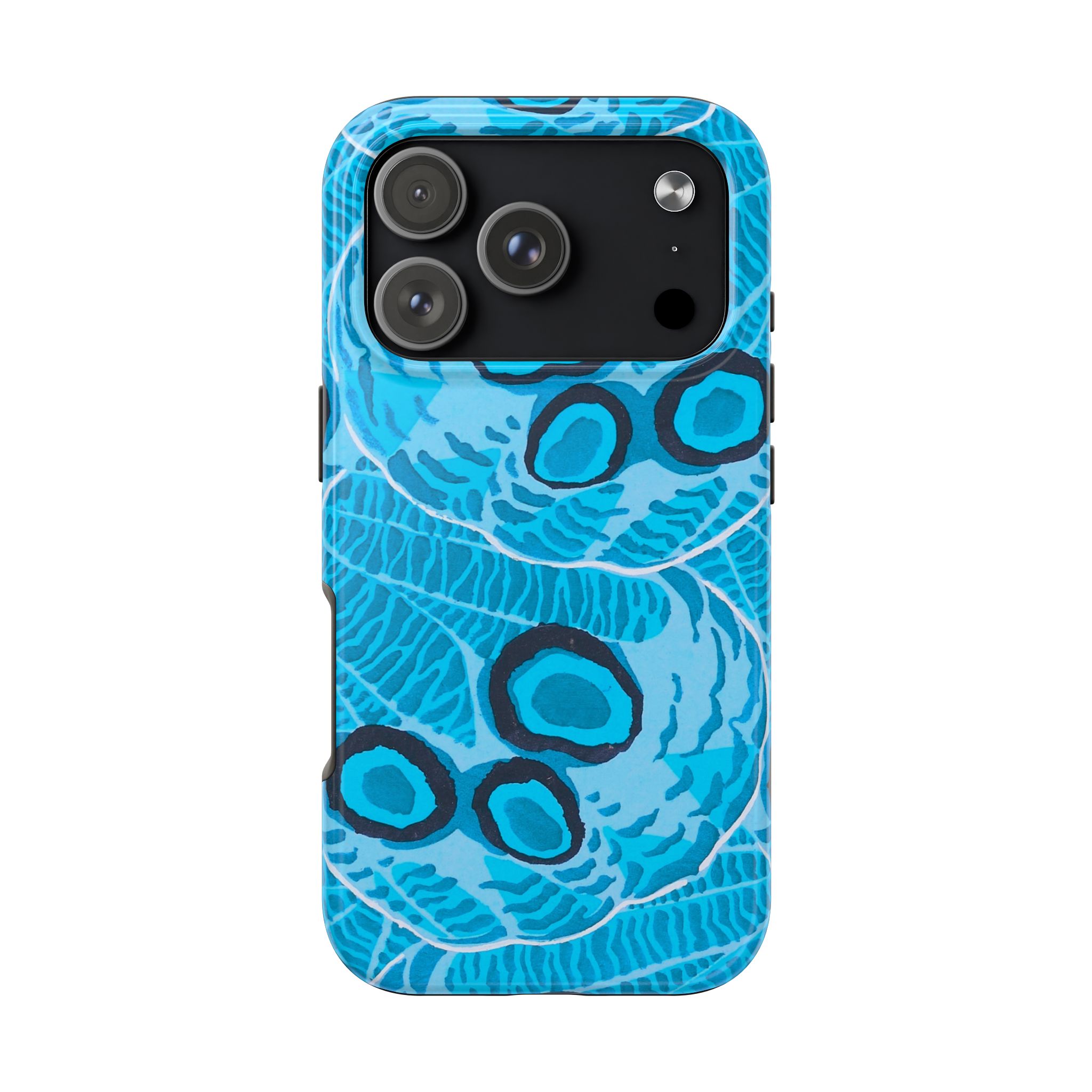 Abstract Spider Web Phone Case - Blue - Image 98