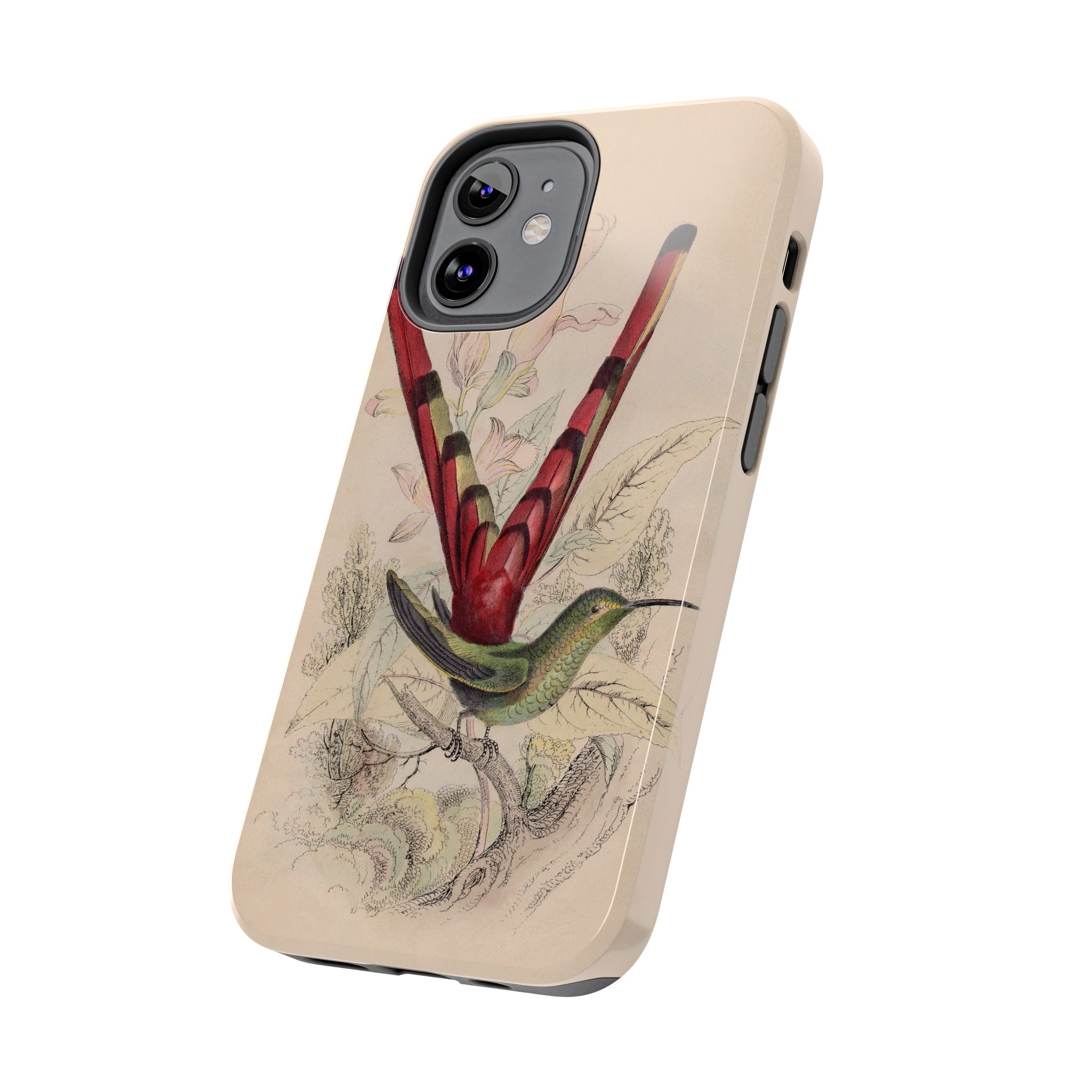 Red Tailed Hummingbird Phone Case - Image 19