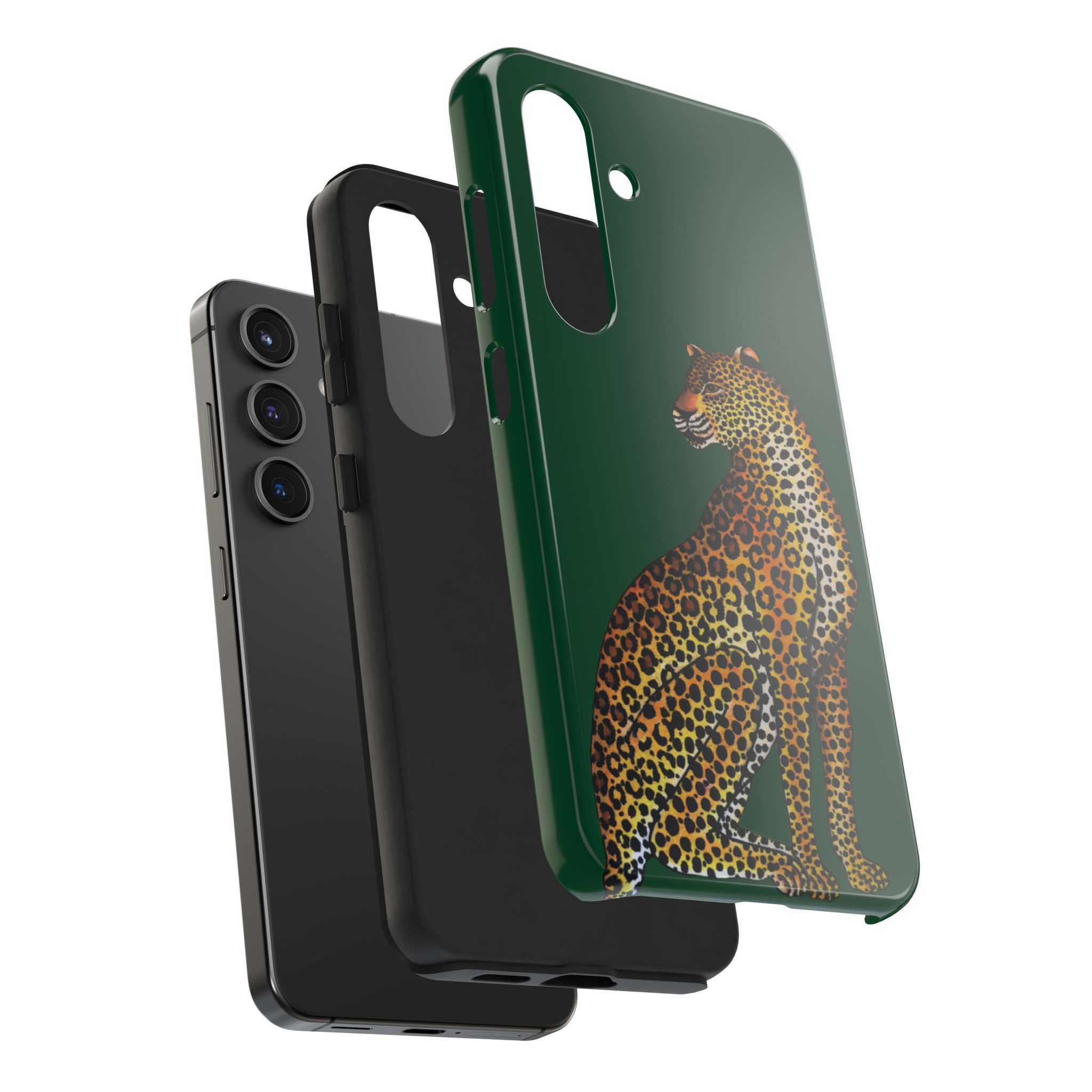 Leopard Phone Case - Racing Green - Image 72