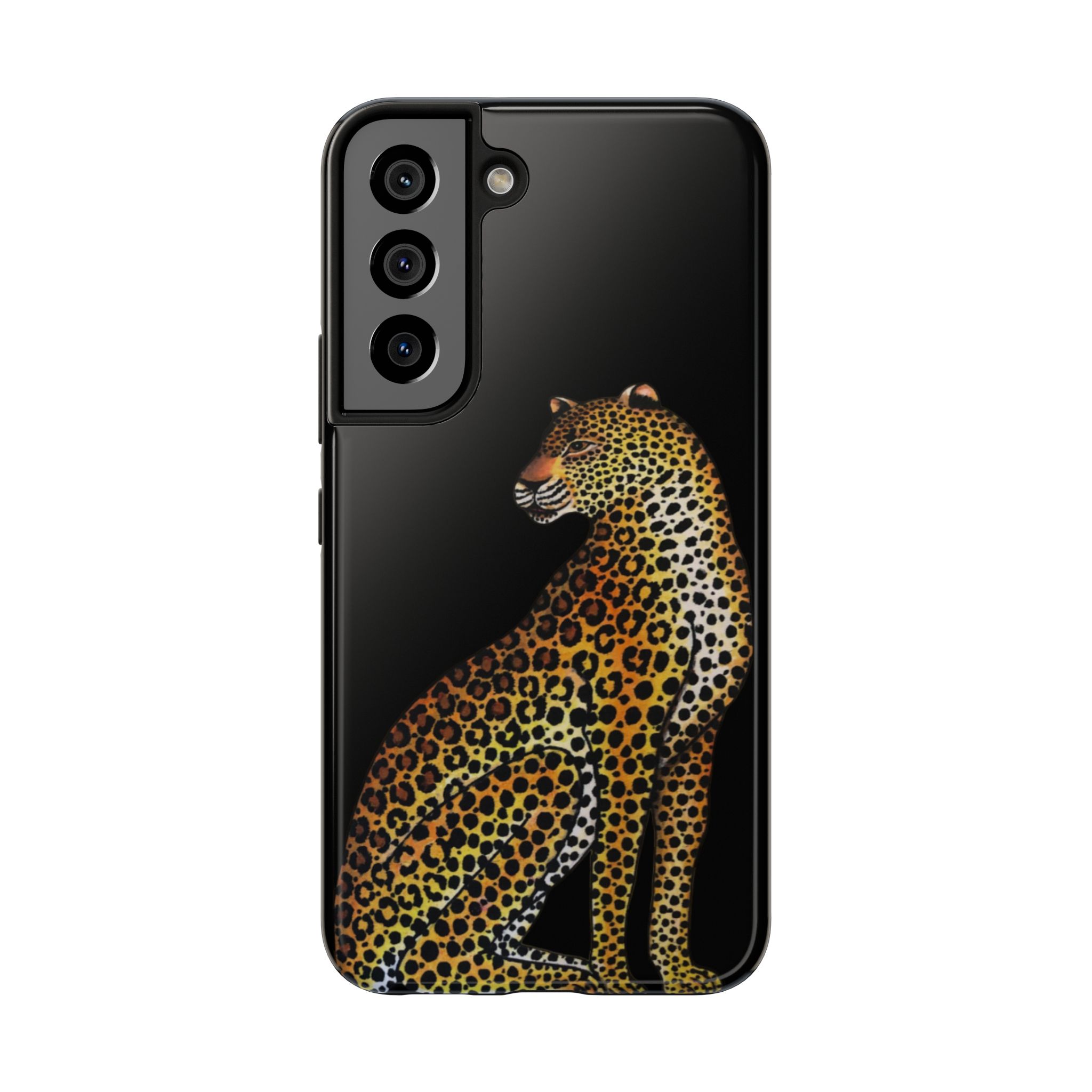 Leopard Phone Case - Black - Image 77