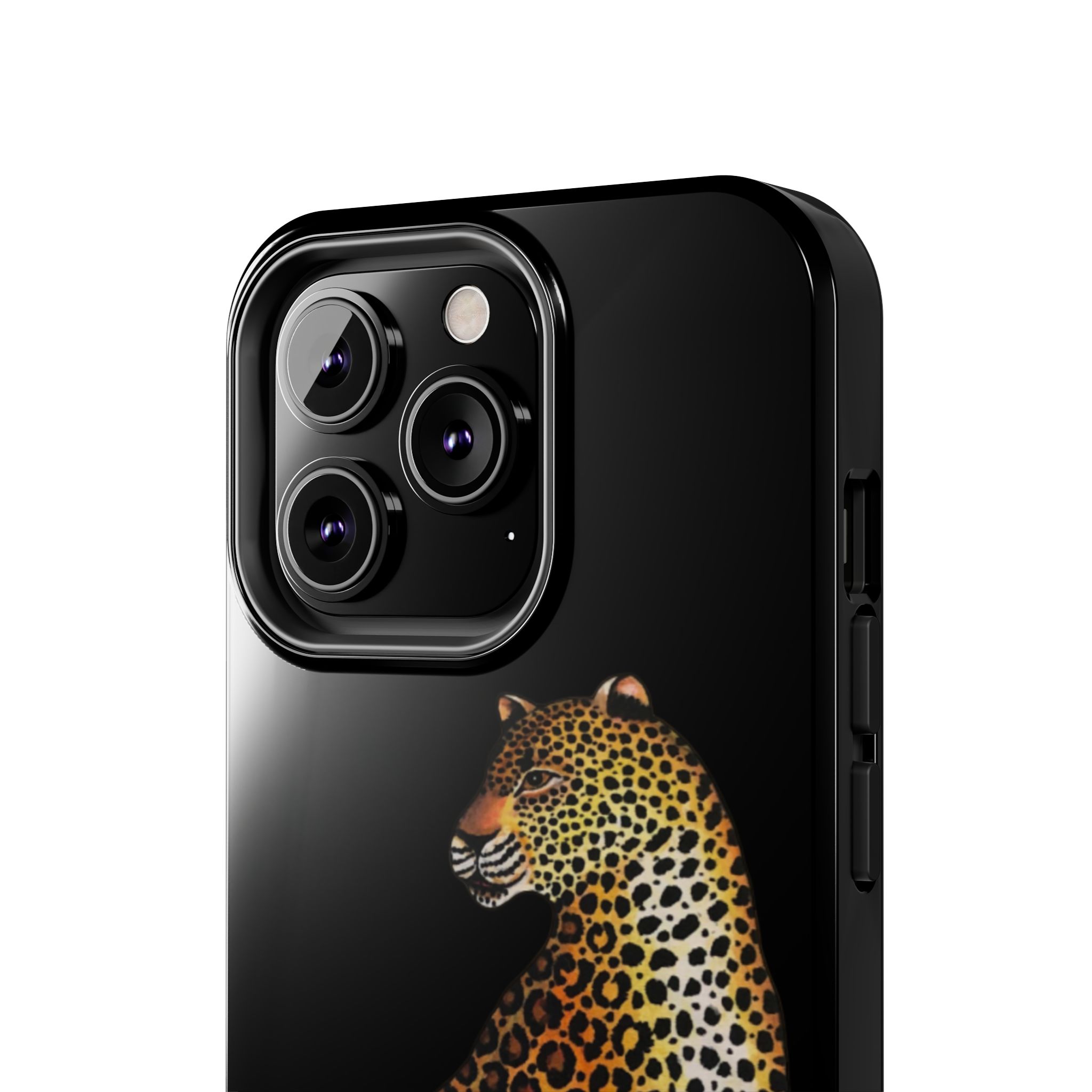 Leopard Phone Case - Black - Image 40