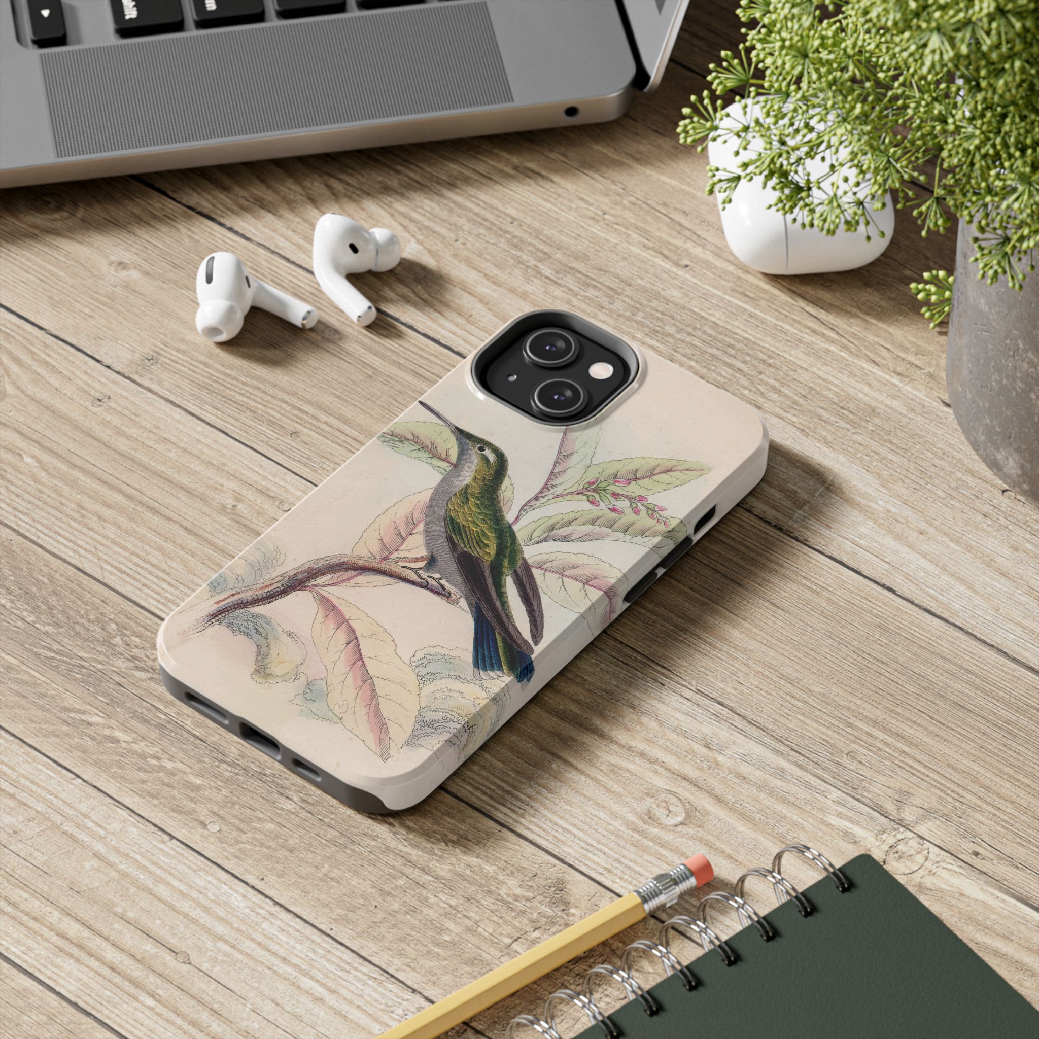 Delandes Hummingbird Phone Case - Image 46