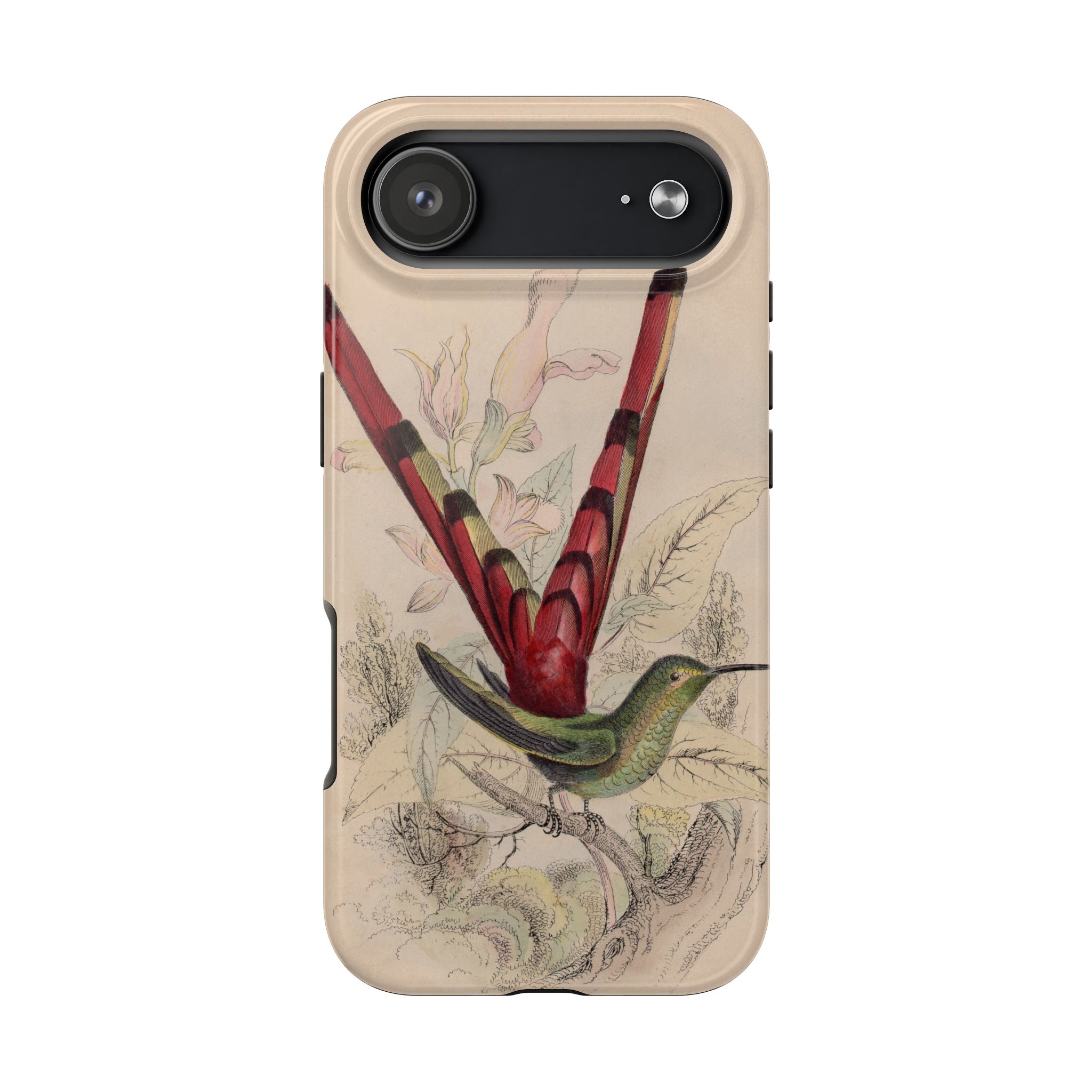 Red Tailed Hummingbird Phone Case - Image 93