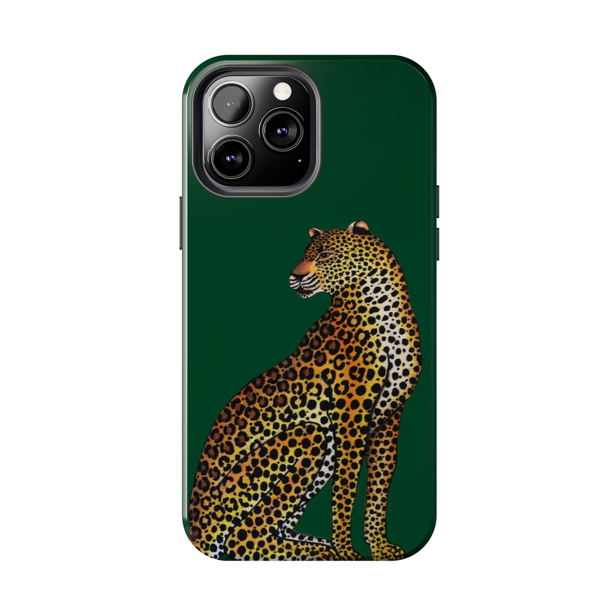 Leopard Phone Case - Racing Green - Image 42