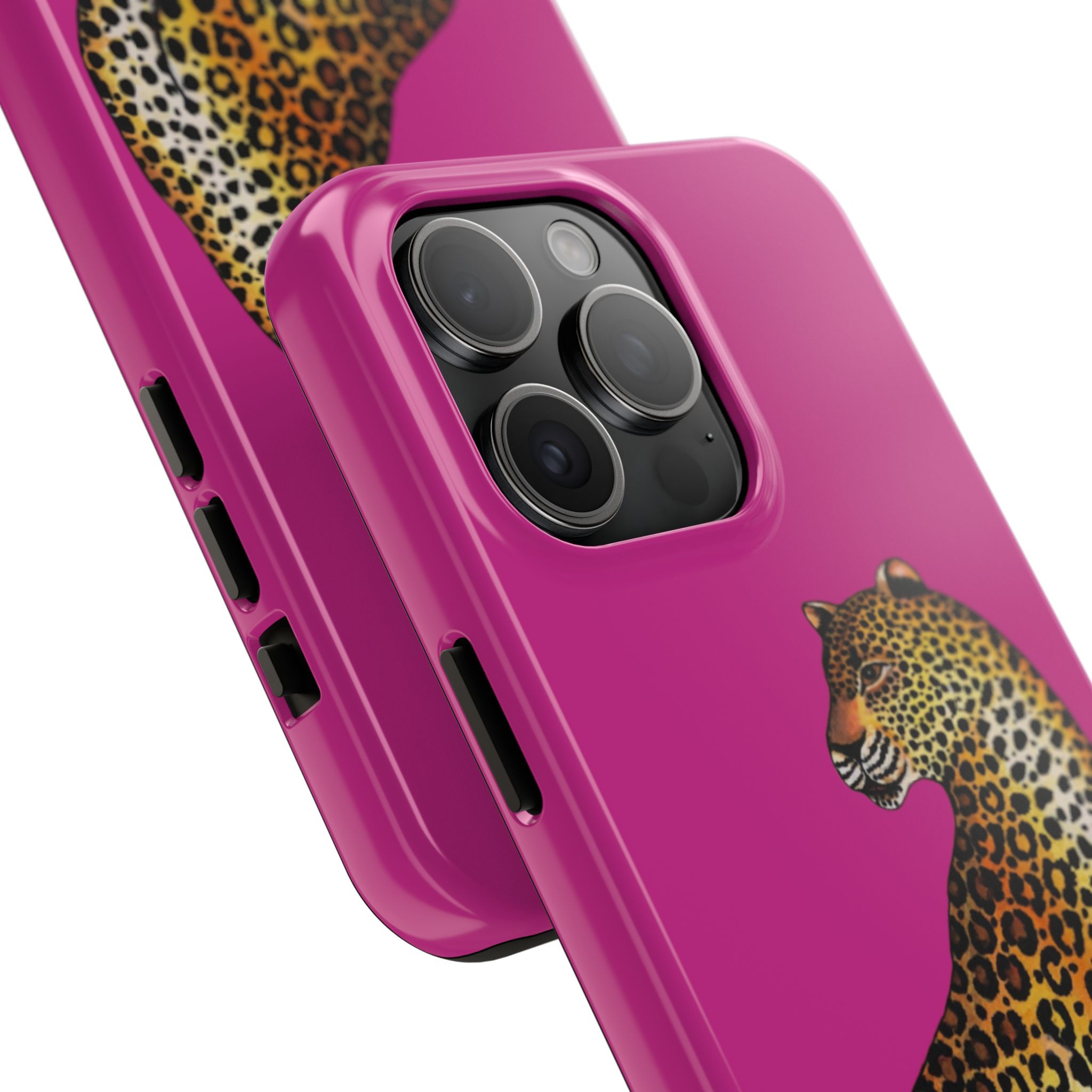 Leopard Phone Case - Fuchsia - Image 66