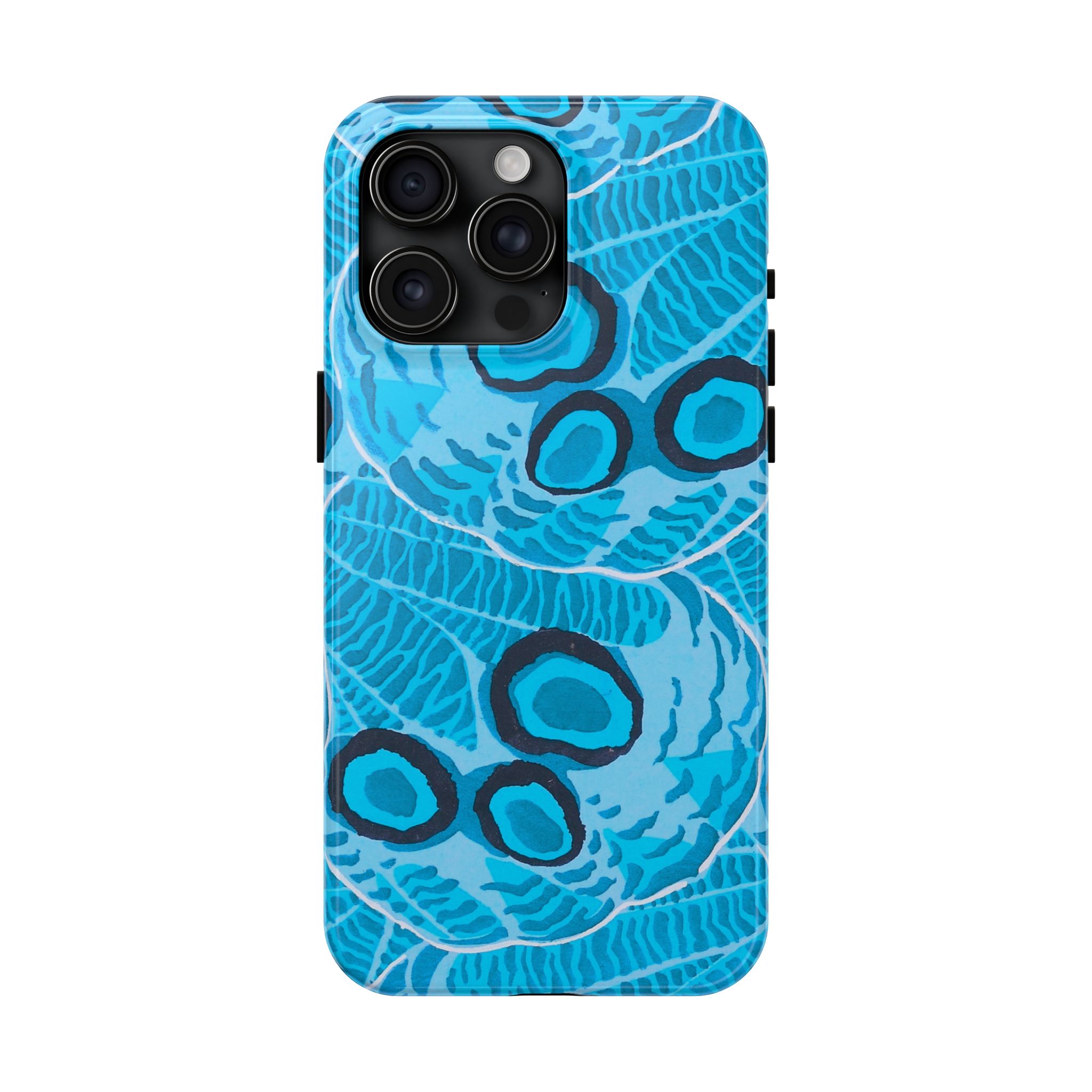 Abstract Spider Web Phone Case - Blue - Image 65