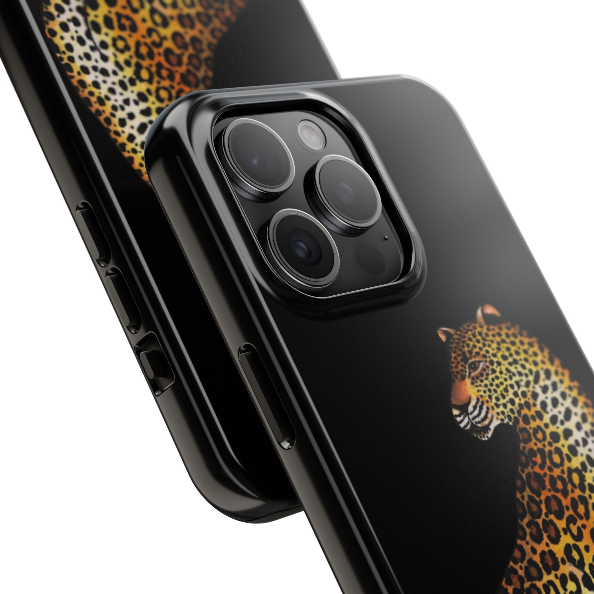 Leopard Phone Case - Black - Image 66