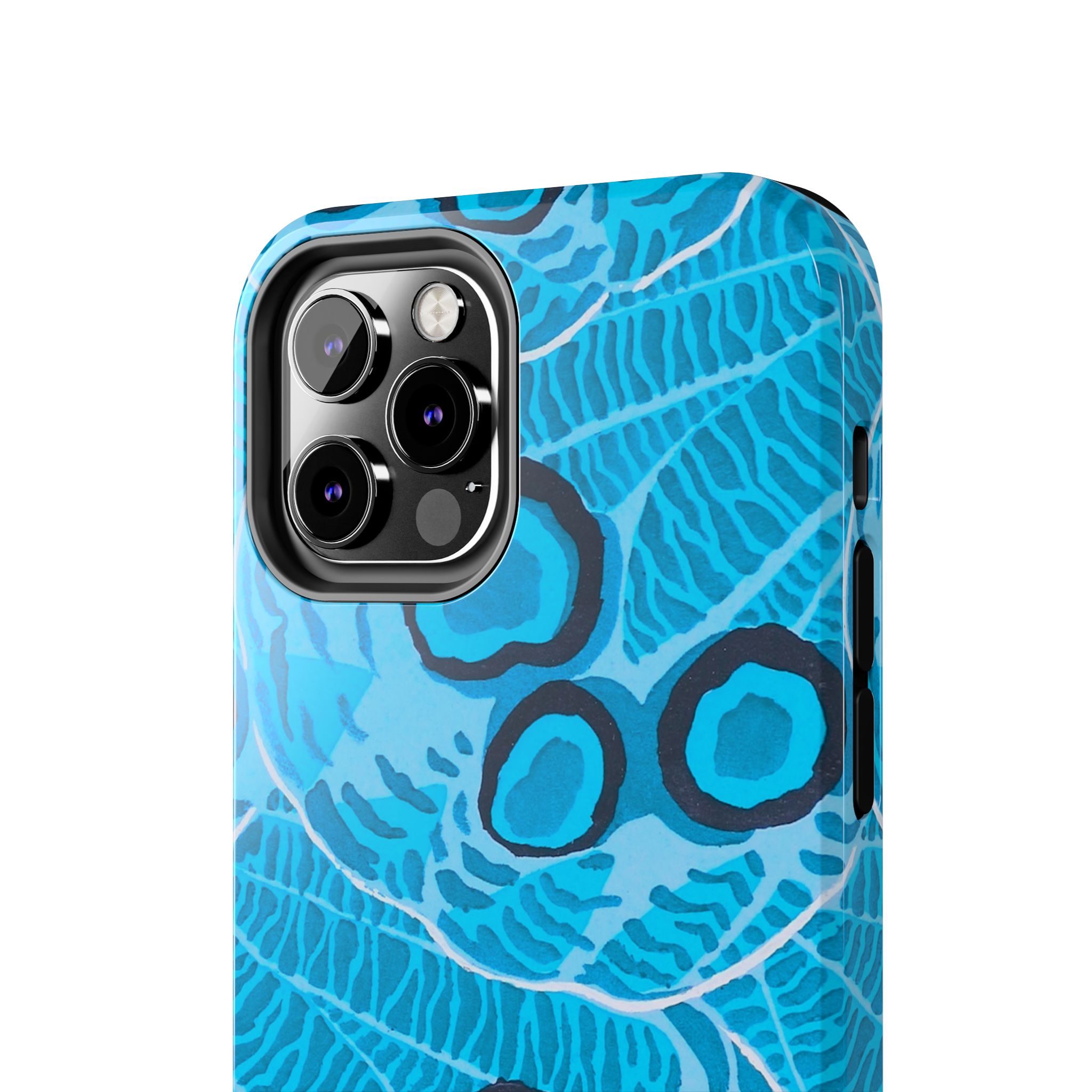 Abstract Spider Web Phone Case - Blue - Image 24