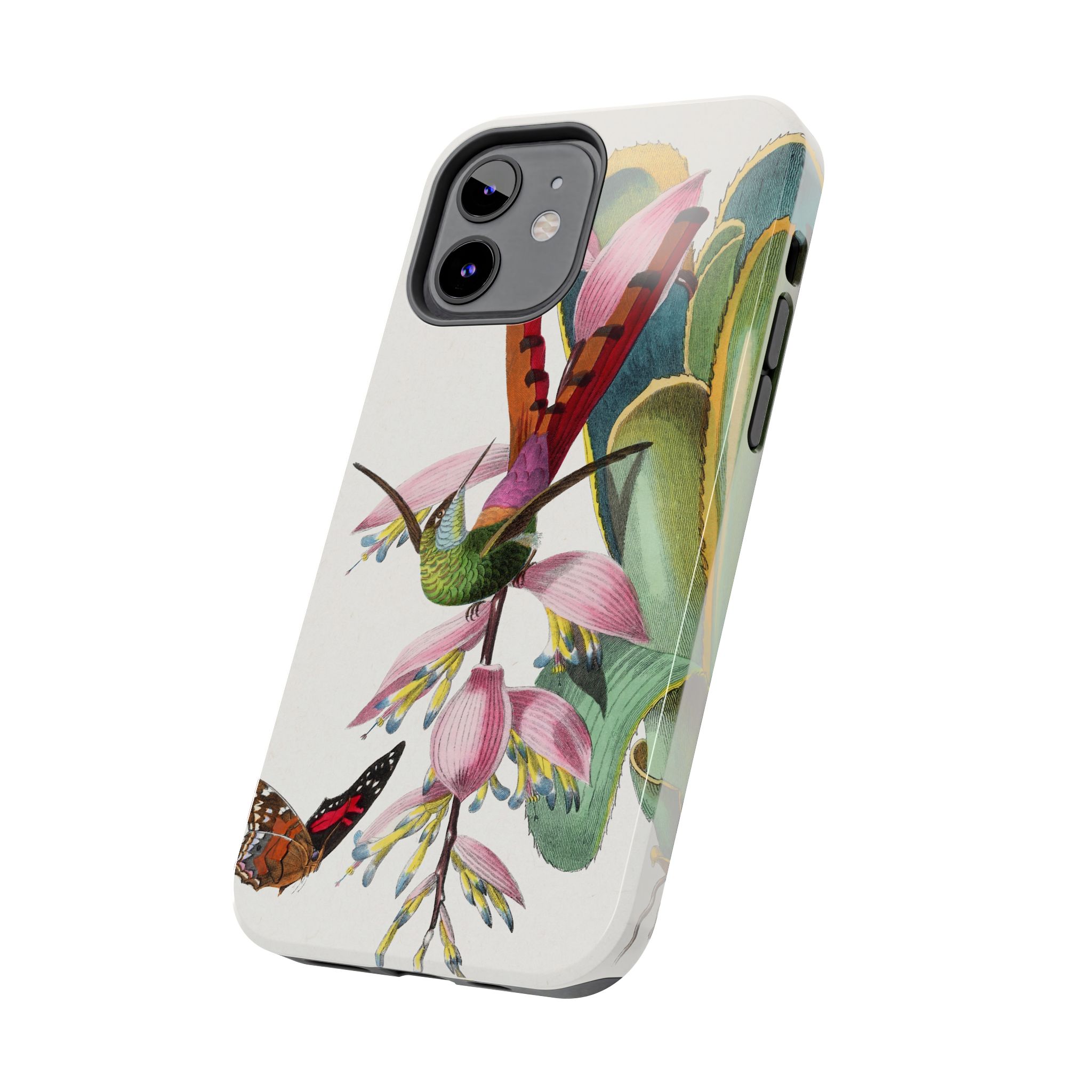 Hummingbird and Butterfly Phone Case - Image 15