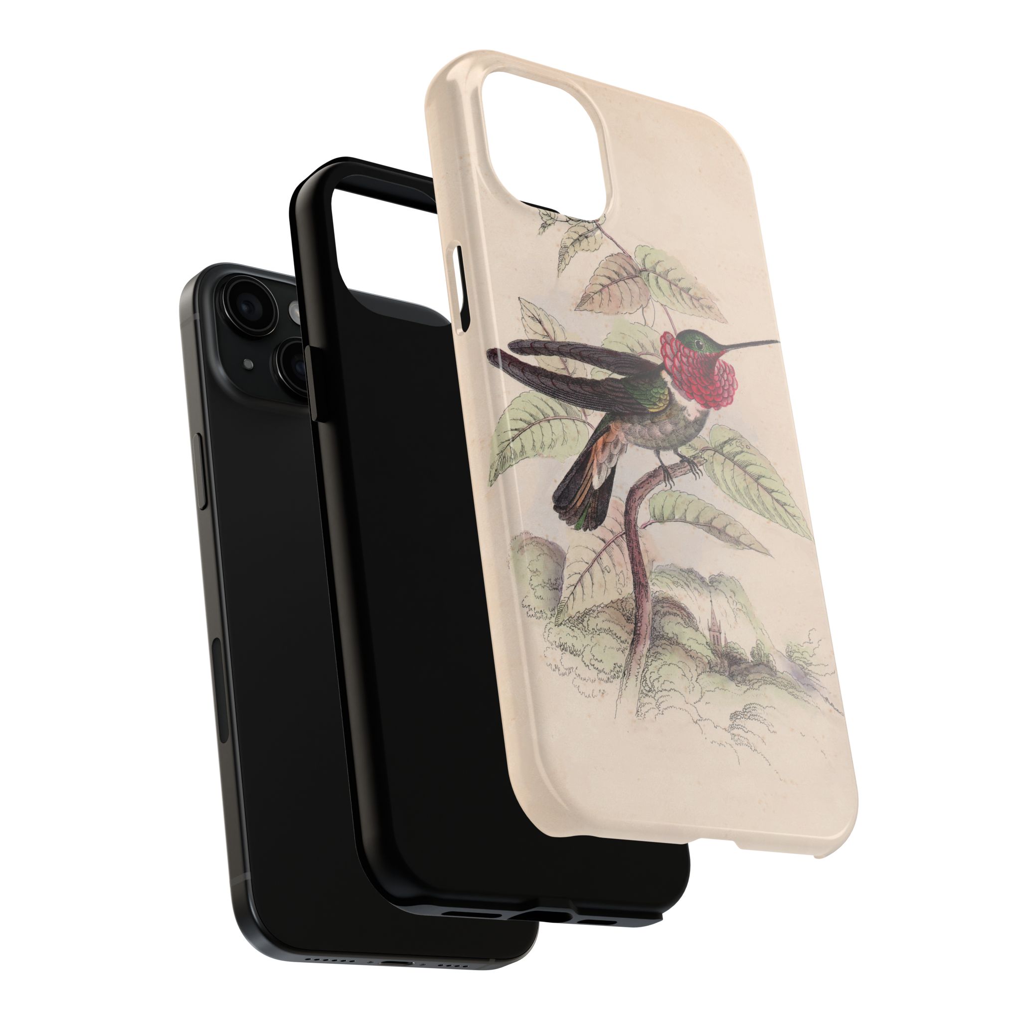 Tri-Colored Hummingbird Phone Case - Image 64