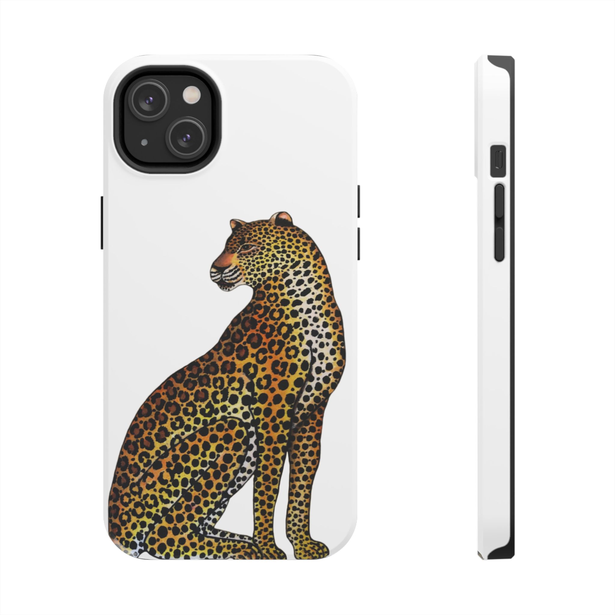 Leopard Phone Case - White - Image 51