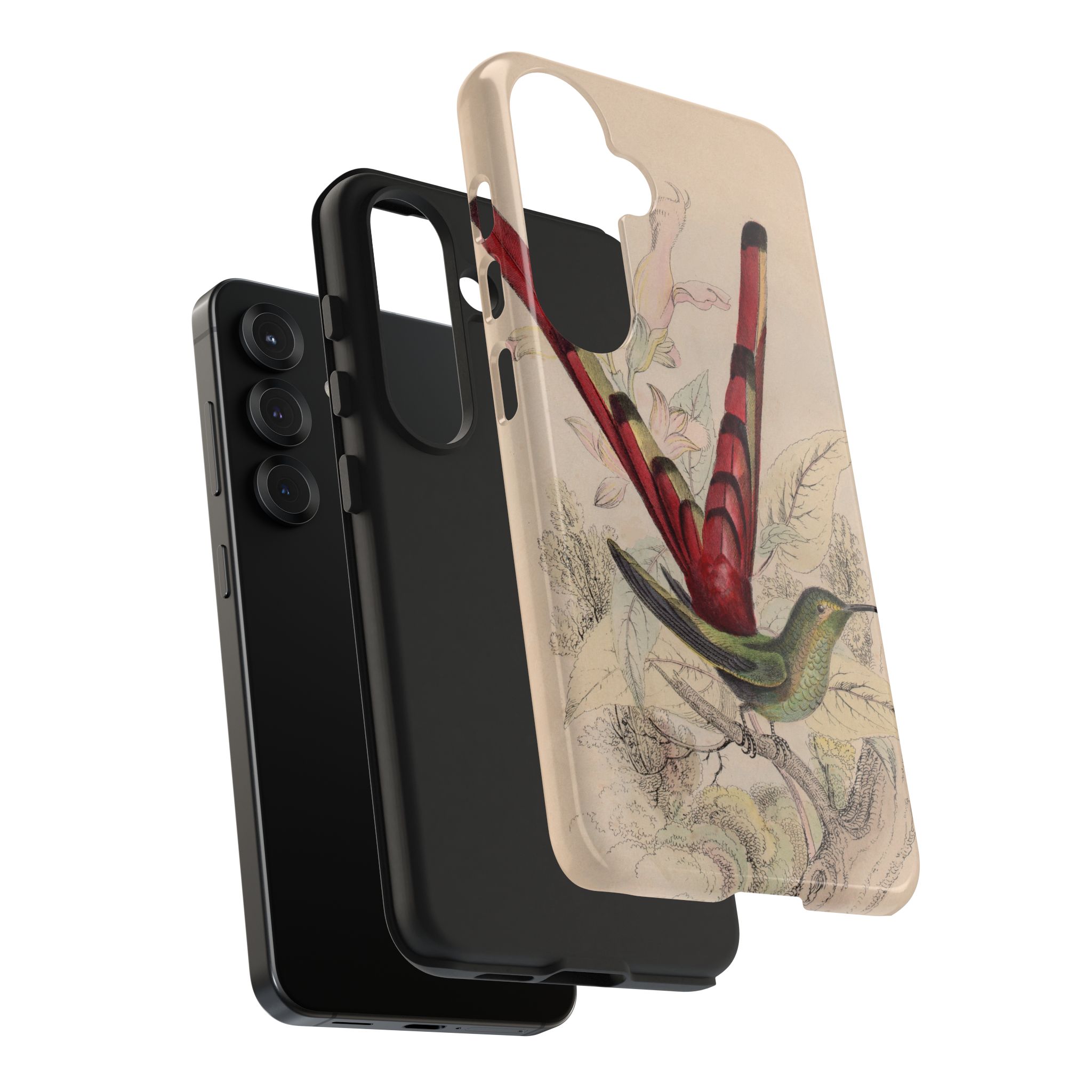 Red Tailed Hummingbird Phone Case - Image 89
