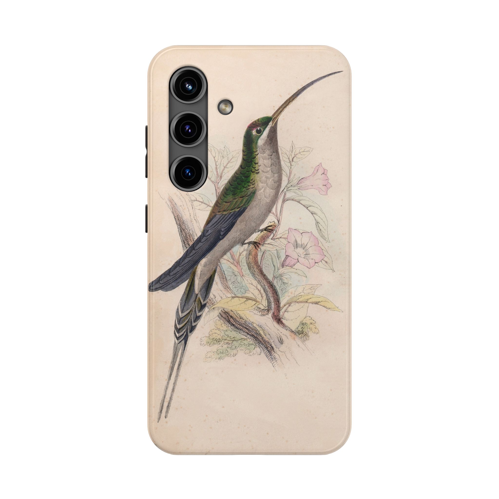 Supercilious Hummingbird Phone Case - Image 53