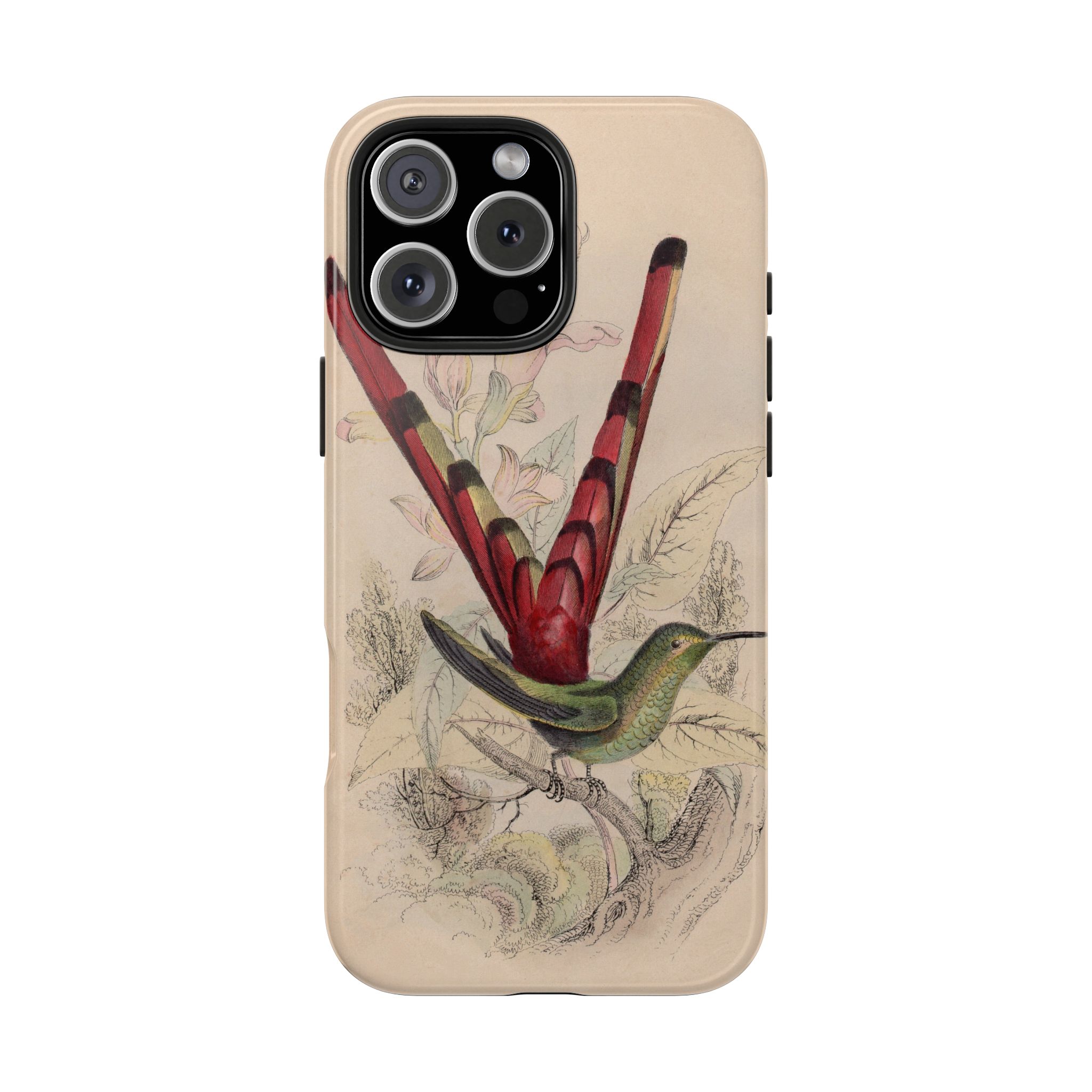 Red Tailed Hummingbird Phone Case - Image 62