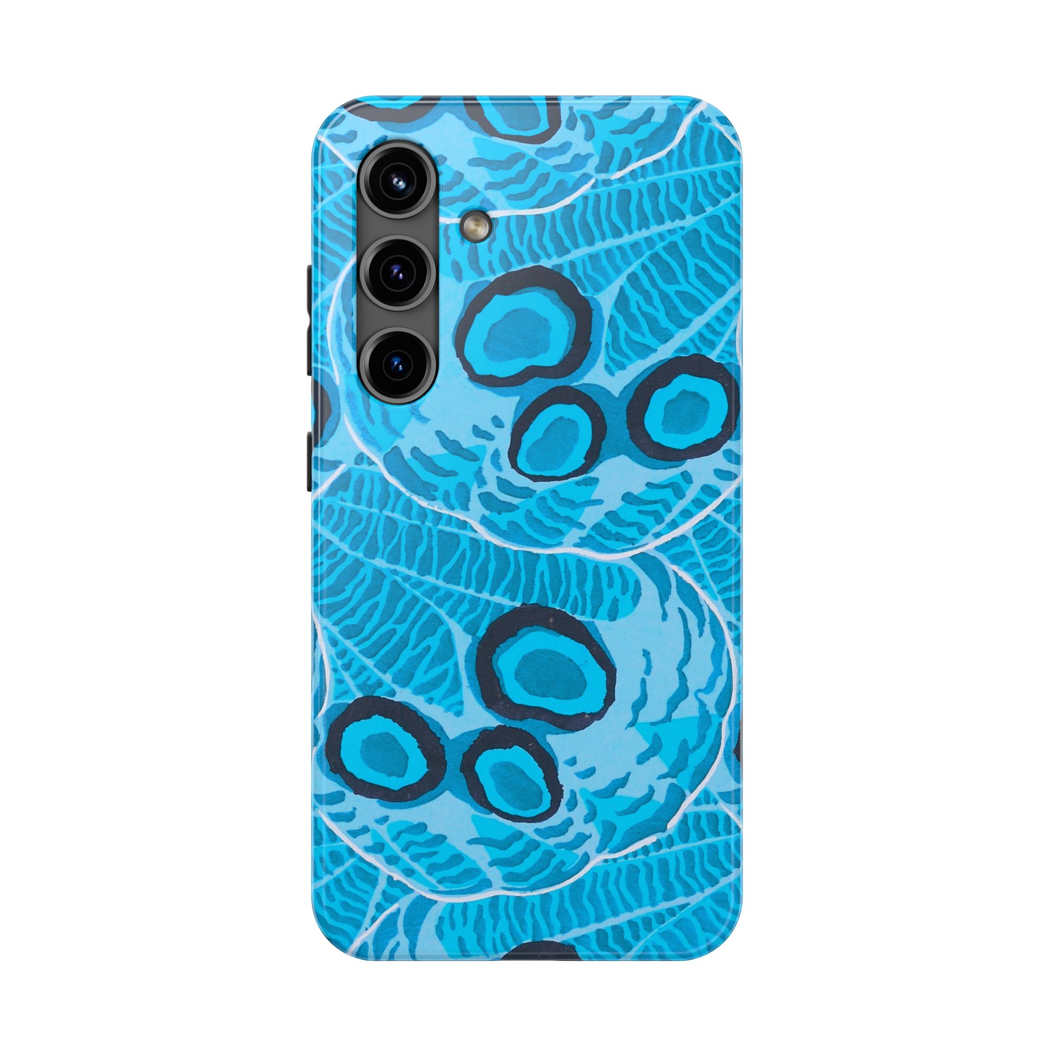 Abstract Spider Web Phone Case - Blue - Image 81