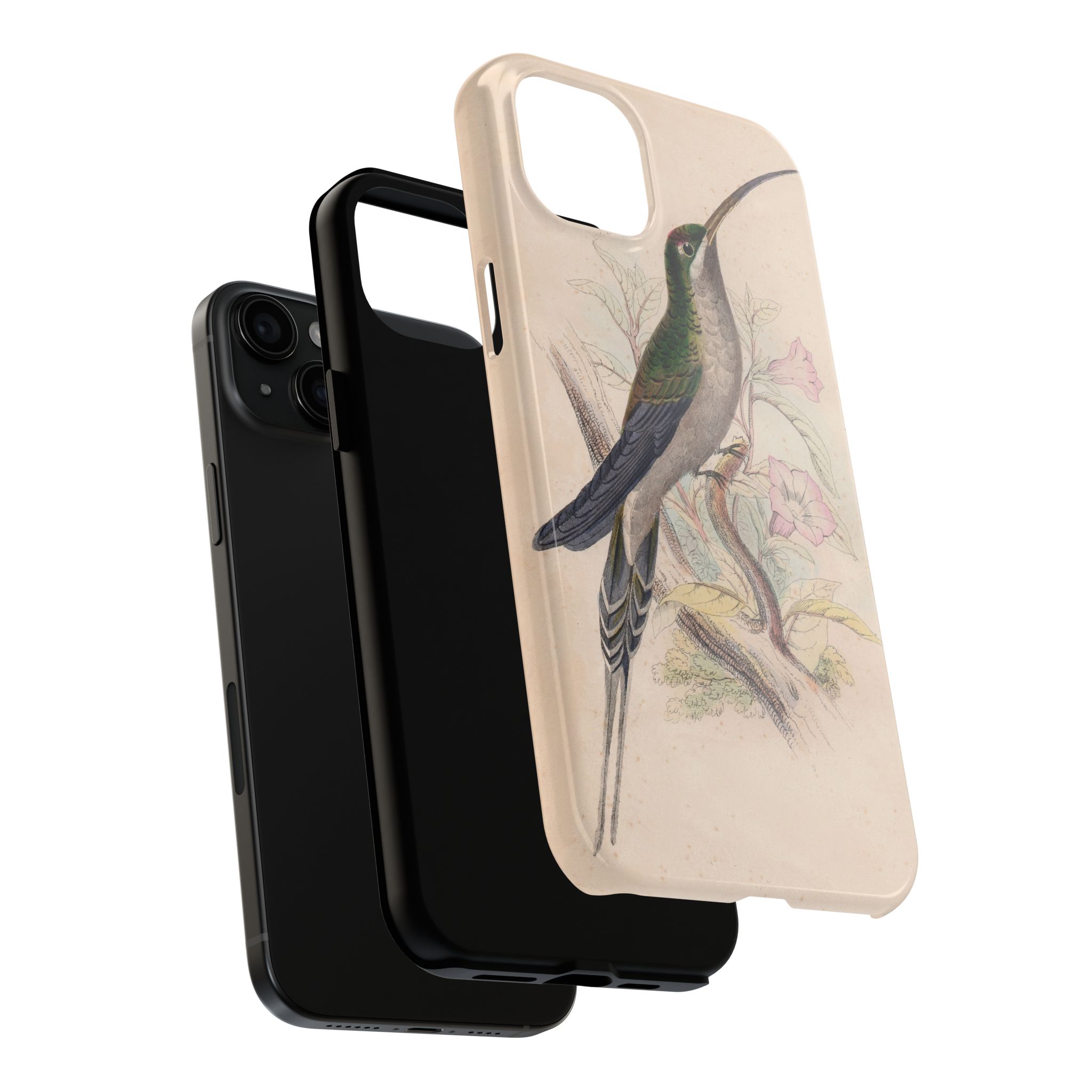 Supercilious Hummingbird Phone Case - Image 52
