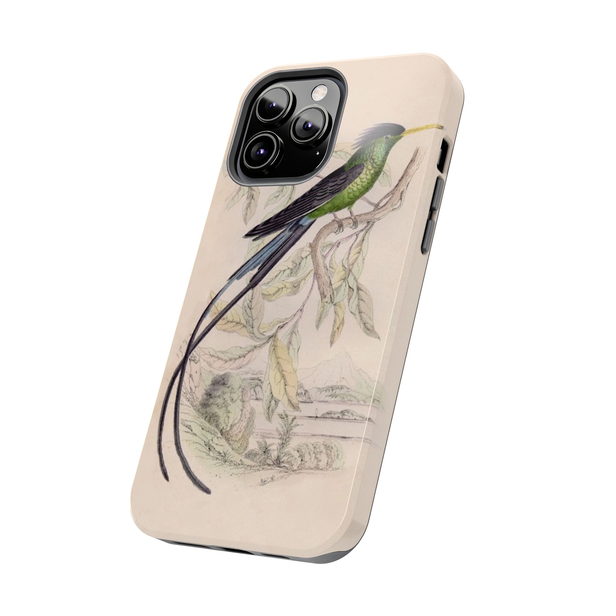 Black Capped Hummingbird Phone Case - Image 39