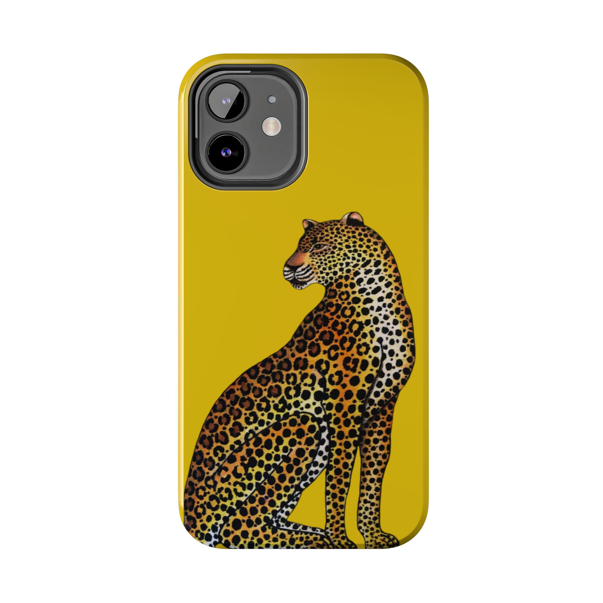 Leopard Phone Case - Gold - Image 14