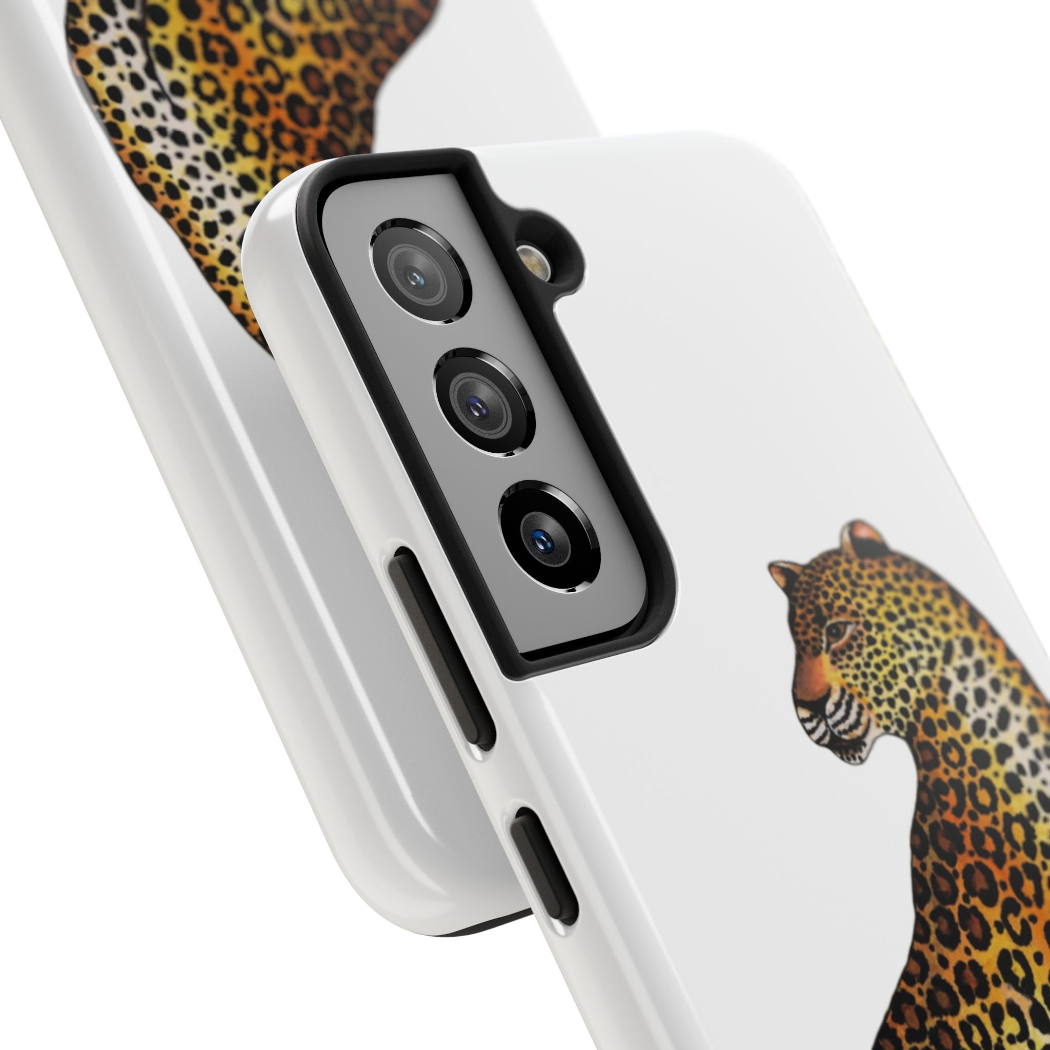 Leopard Phone Case - White - Image 90