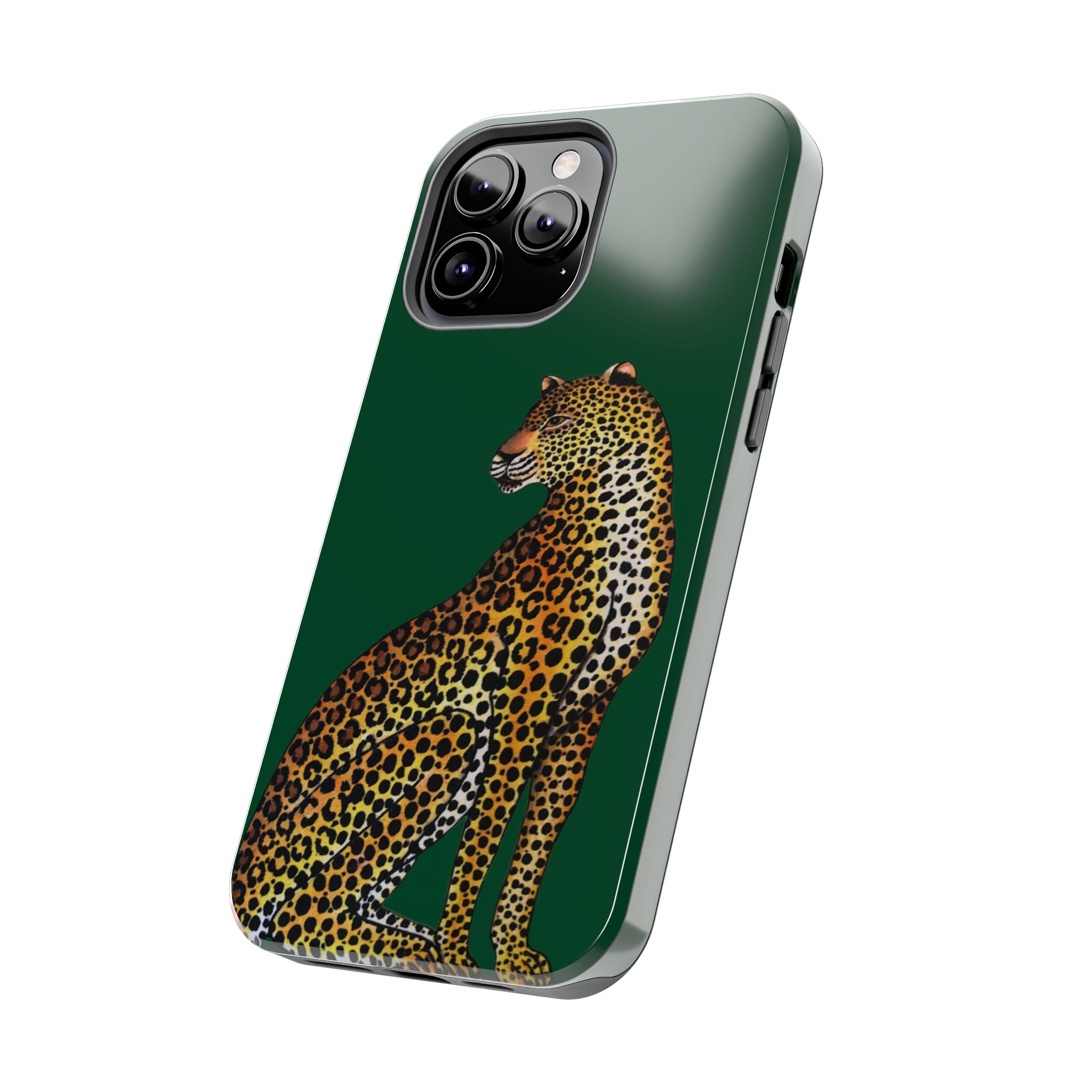 Leopard Phone Case - Racing Green - Image 43