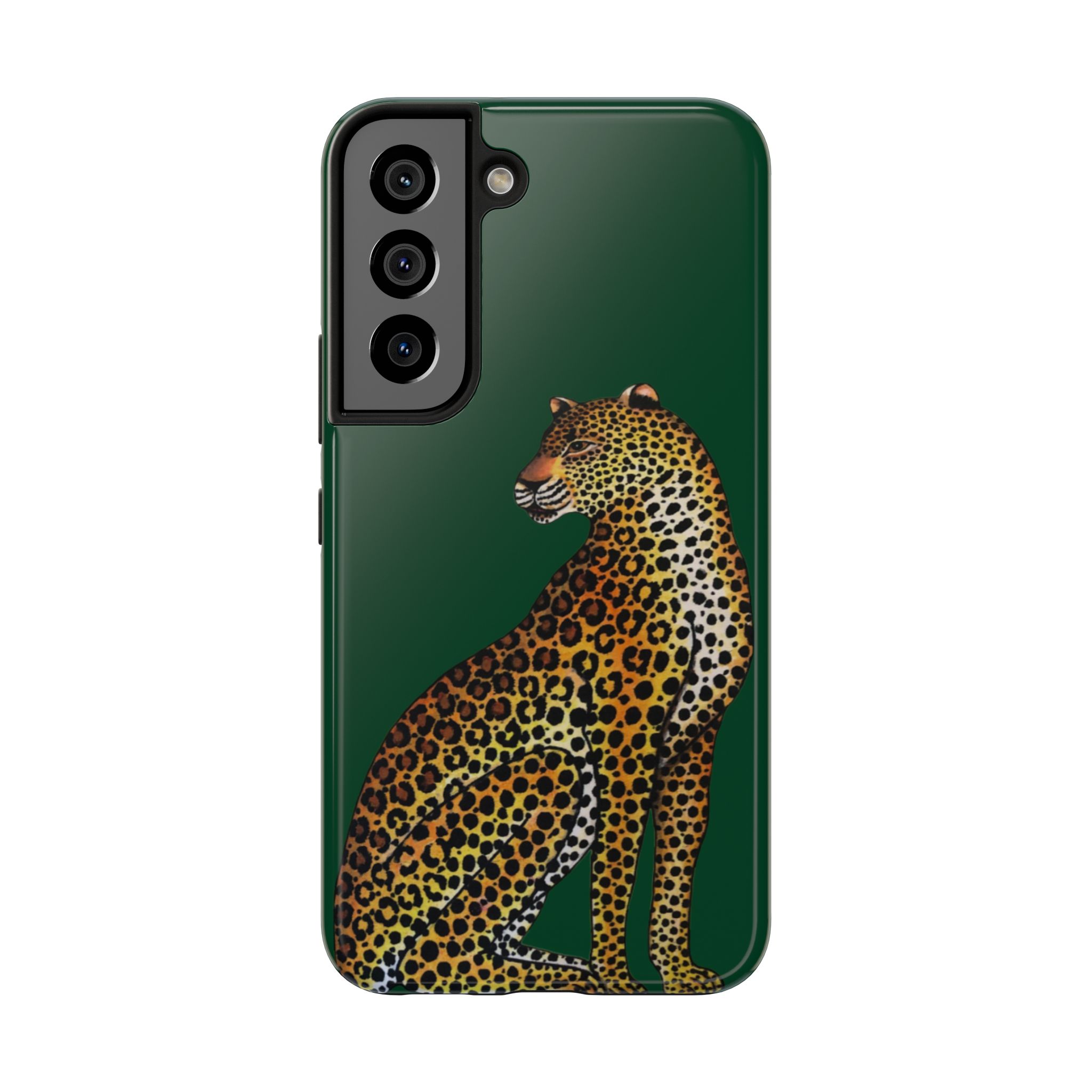 Leopard Phone Case - Racing Green - Image 77