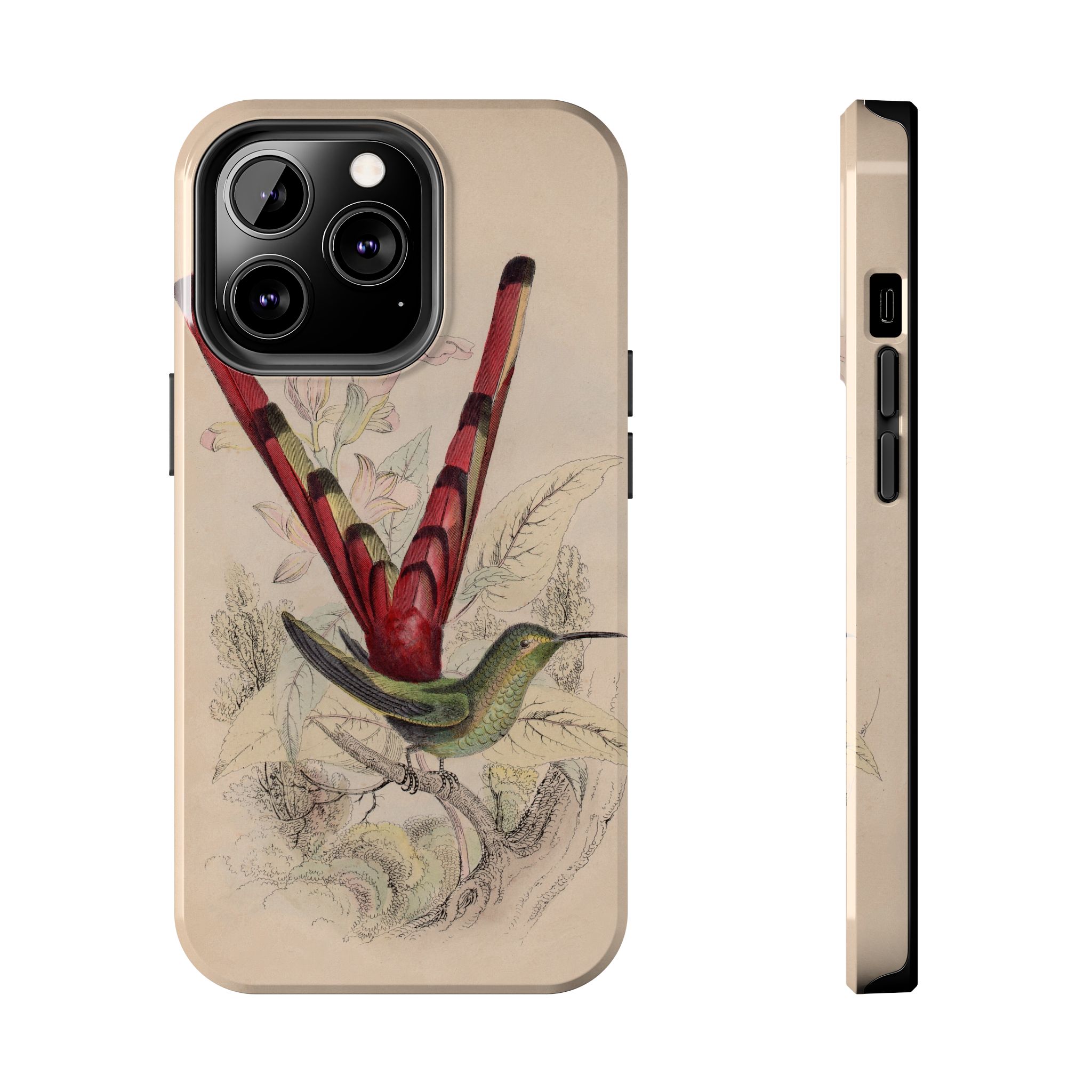 Red Tailed Hummingbird Phone Case - Image 37