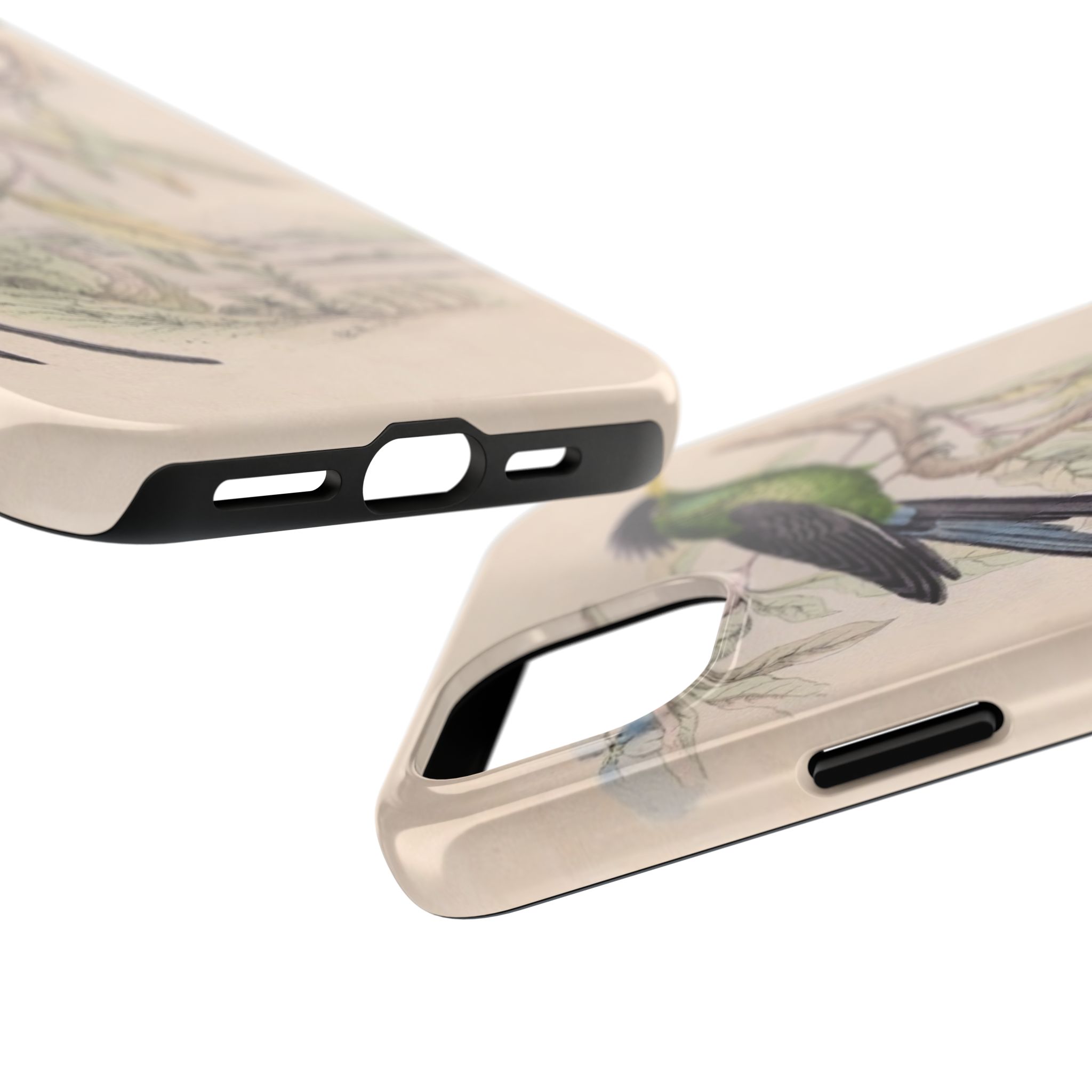 Black Capped Hummingbird Phone Case - Image 51