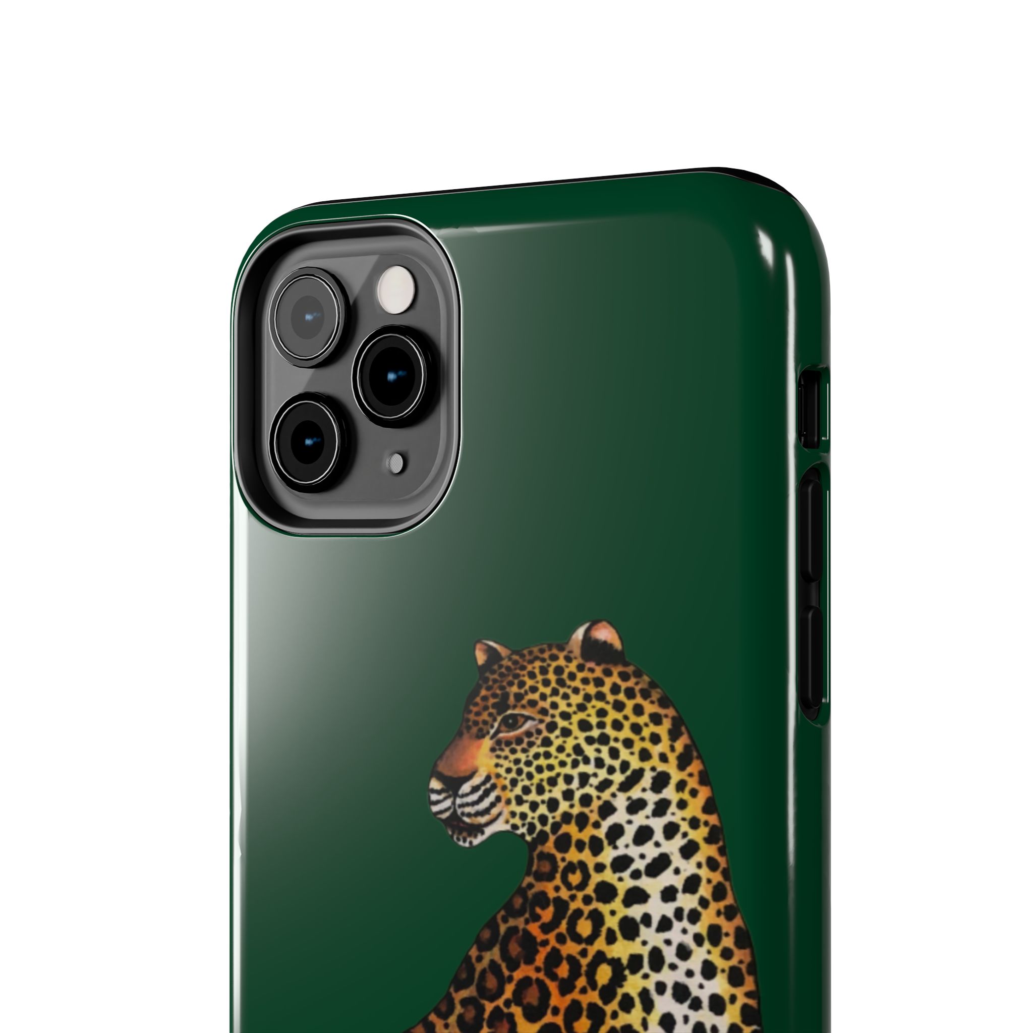 Leopard Phone Case - Racing Green - Image 12