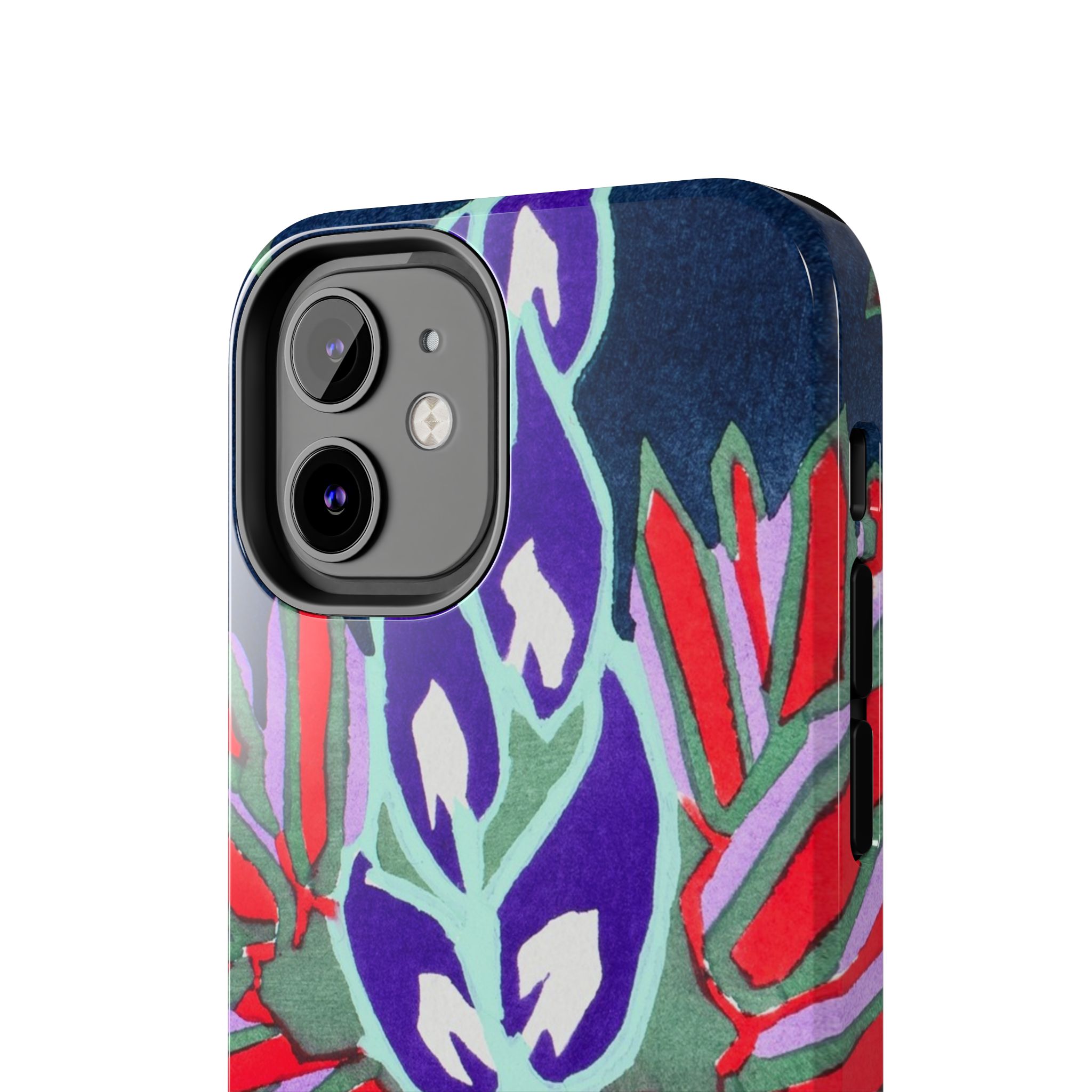 Red & Pink Abstract Phone Case - Image 20