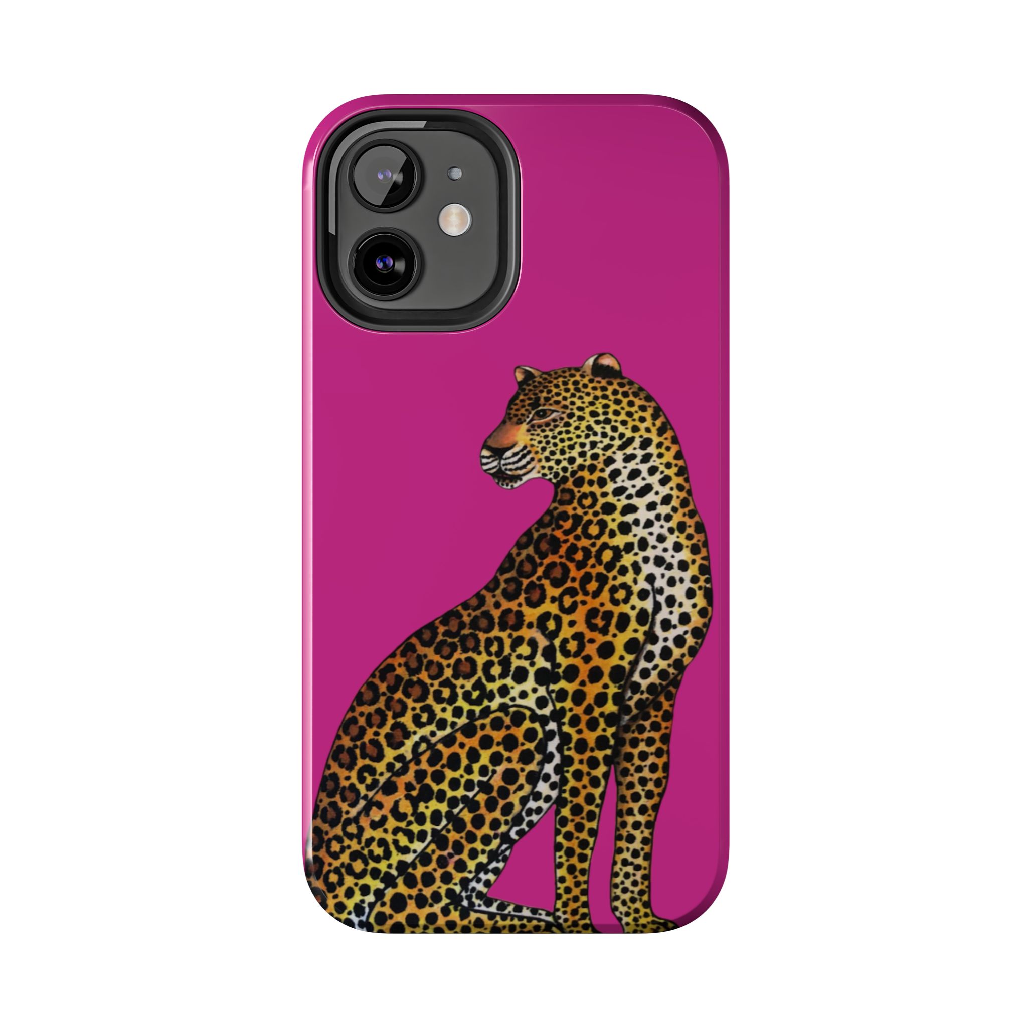 Leopard Phone Case - Fuchsia - Image 18