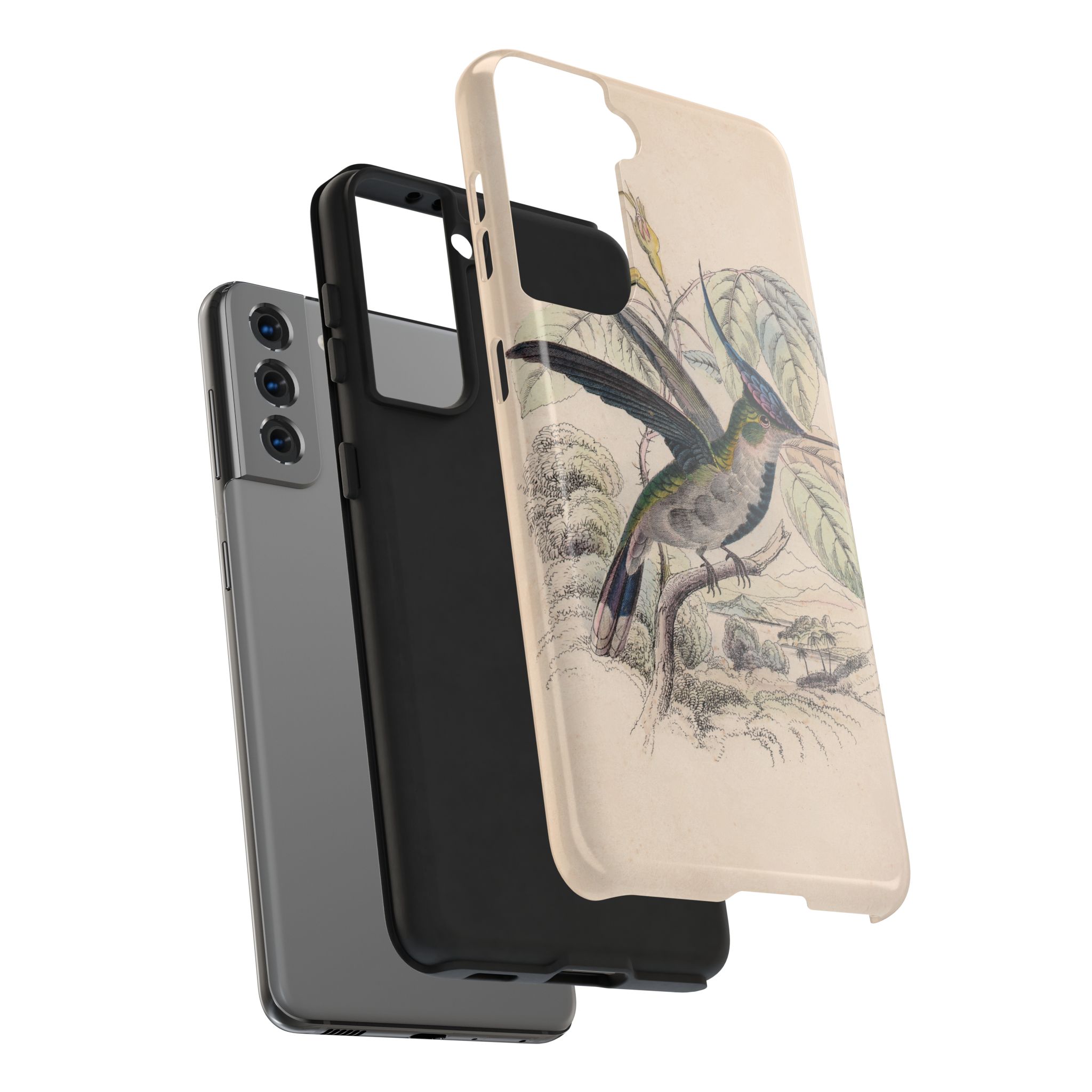 Loddiges Hummingbird Phone Case - Image 84