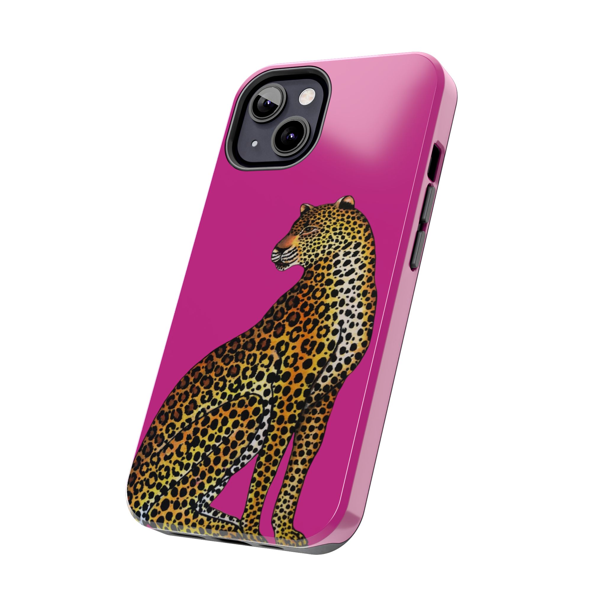 Leopard Phone Case - Fuchsia - Image 31