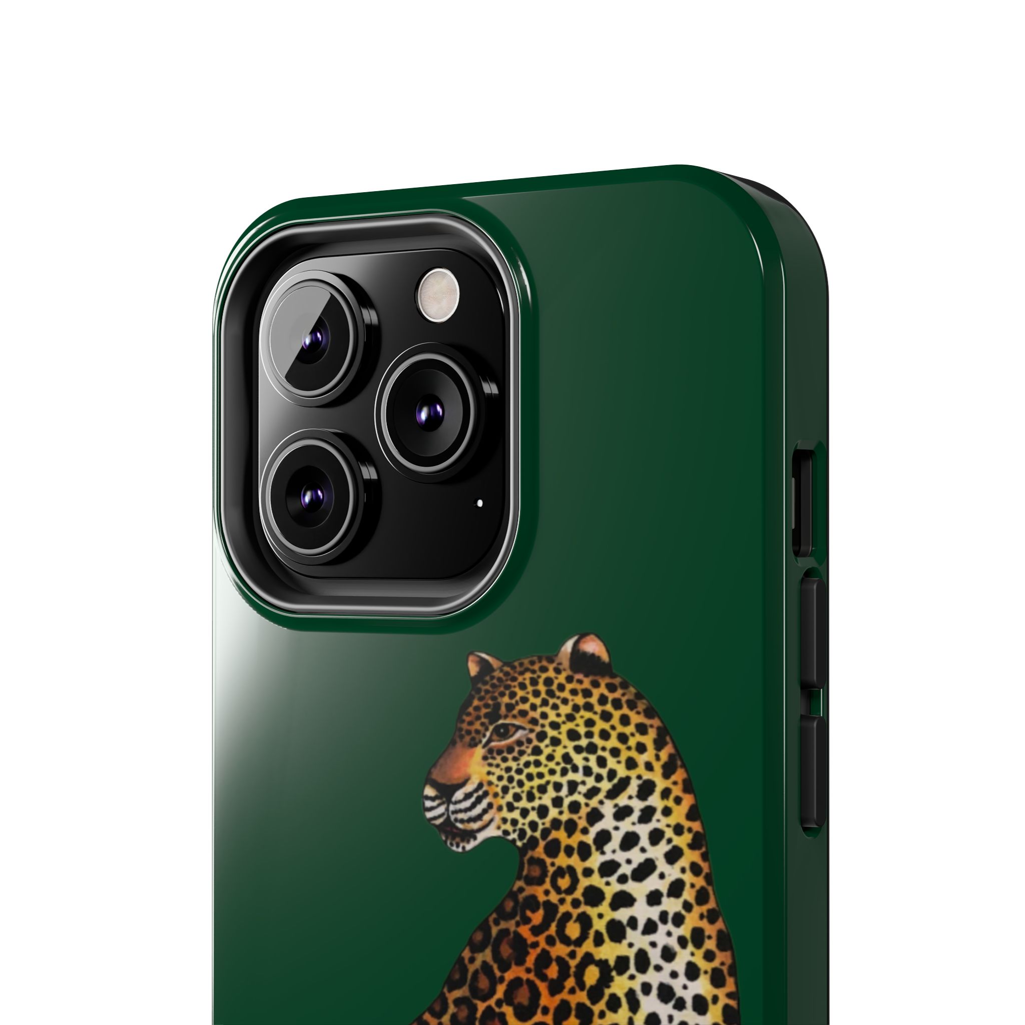 Leopard Phone Case - Racing Green - Image 40