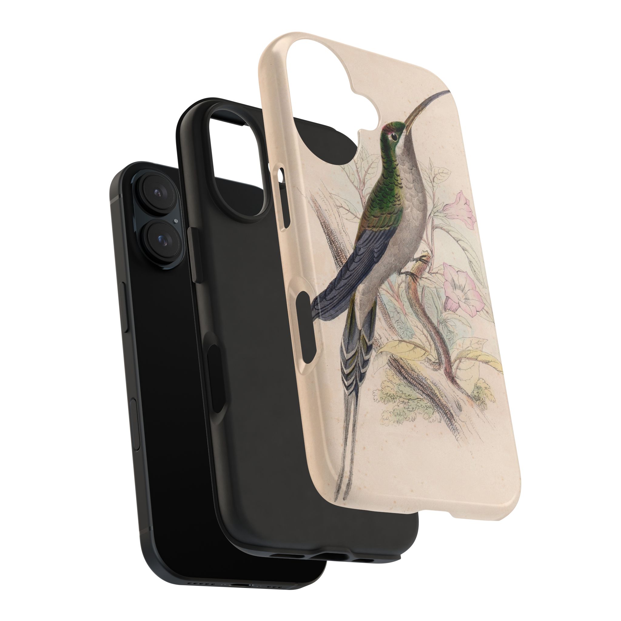 Supercilious Hummingbird Phone Case - Image 74