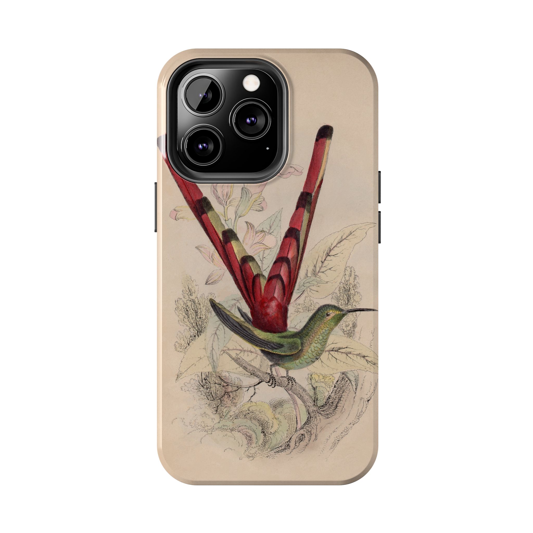 Red Tailed Hummingbird Phone Case - Image 38