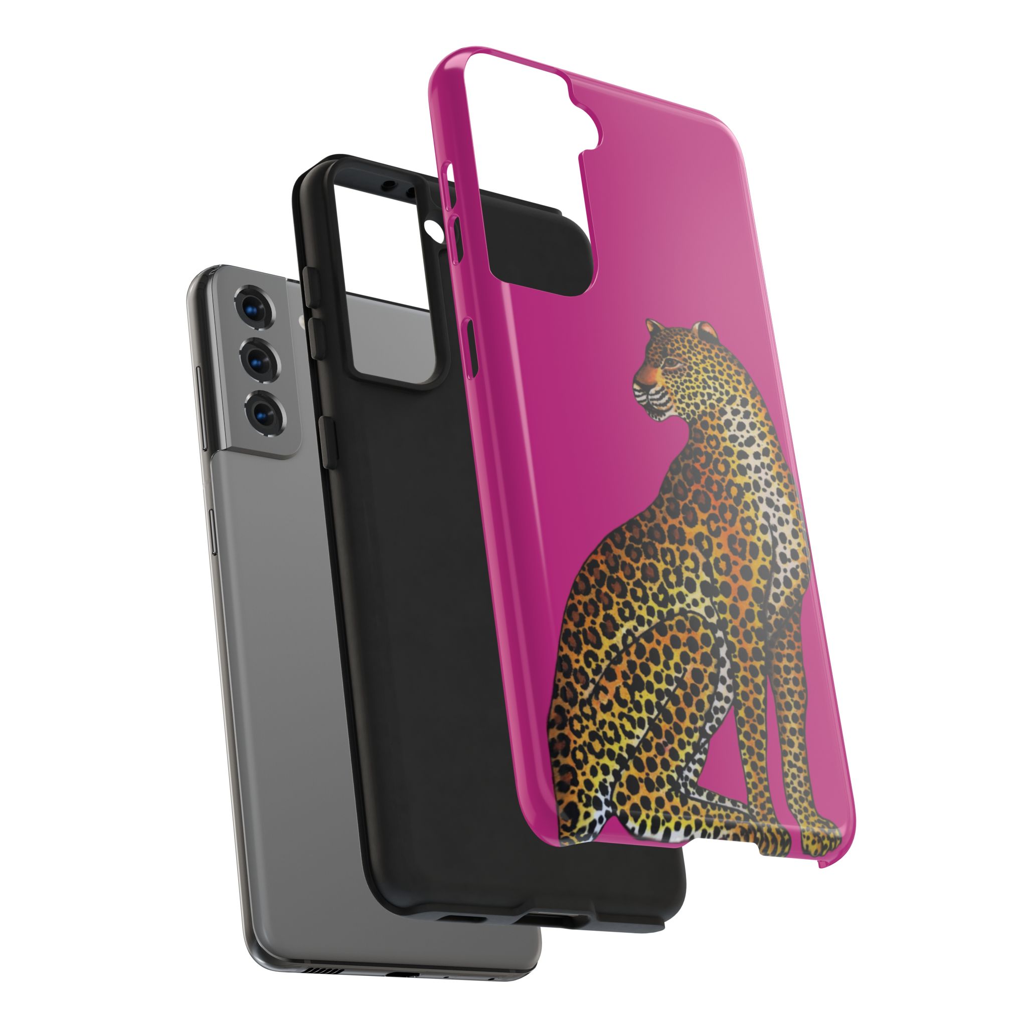 Leopard Phone Case - Fuchsia - Image 84