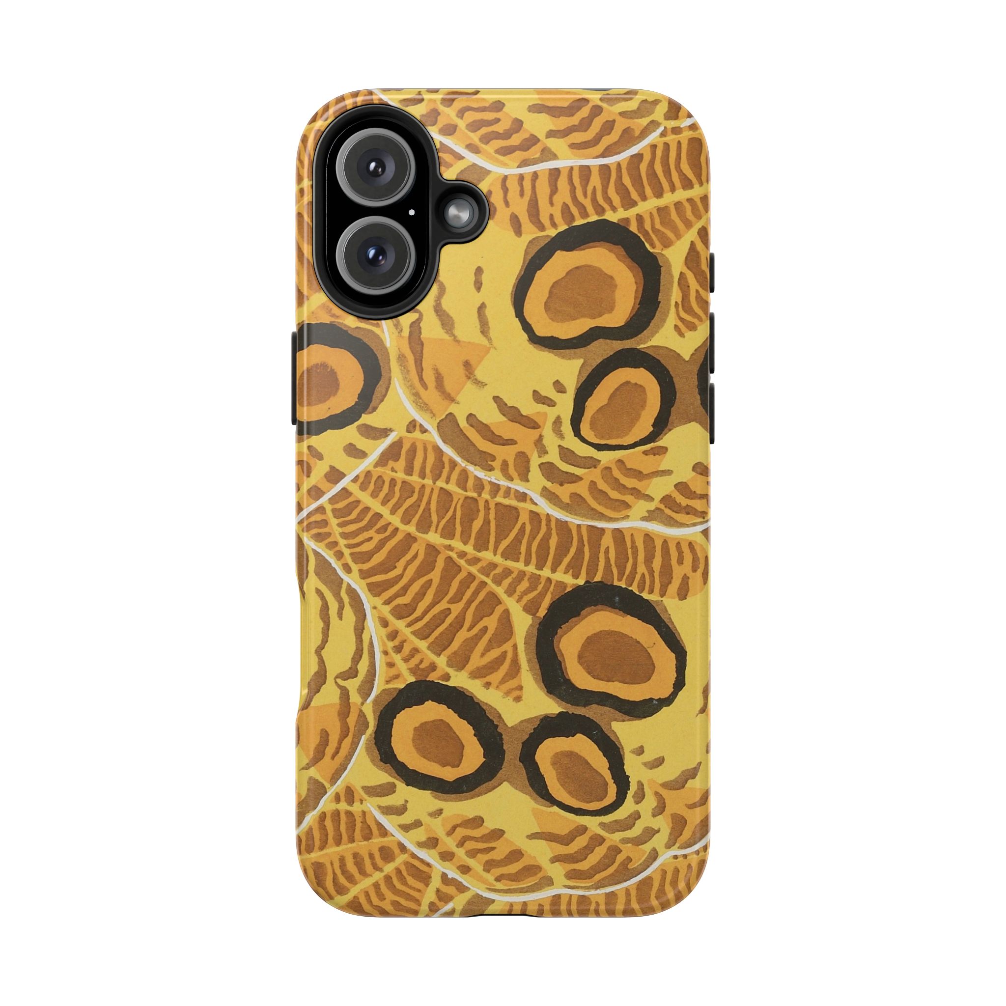 Abstract Spider Web Phone Case - Brown - Image 78