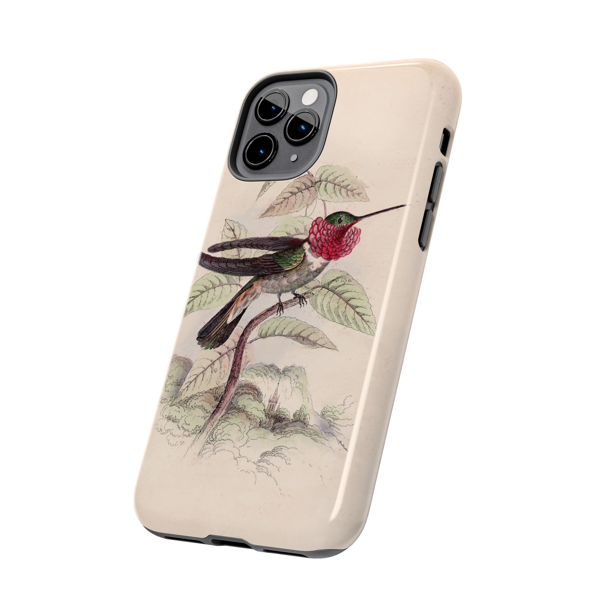Tri-Colored Hummingbird Phone Case - Image 7