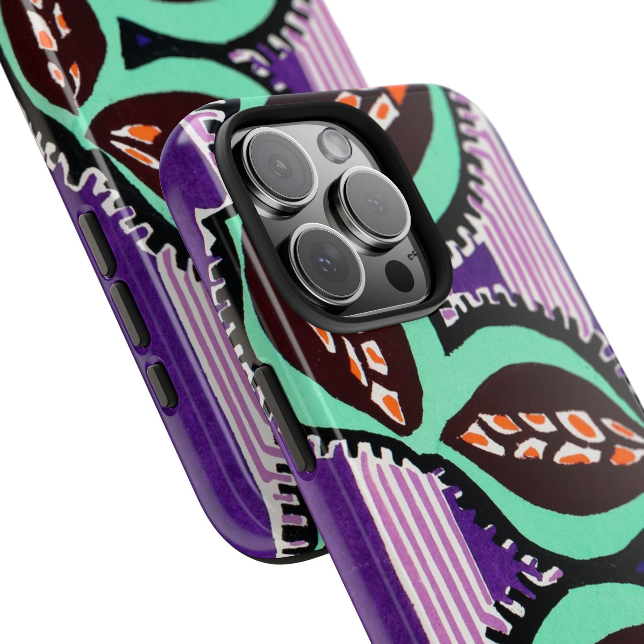 Mocha Abstract Phone Case - Image 73