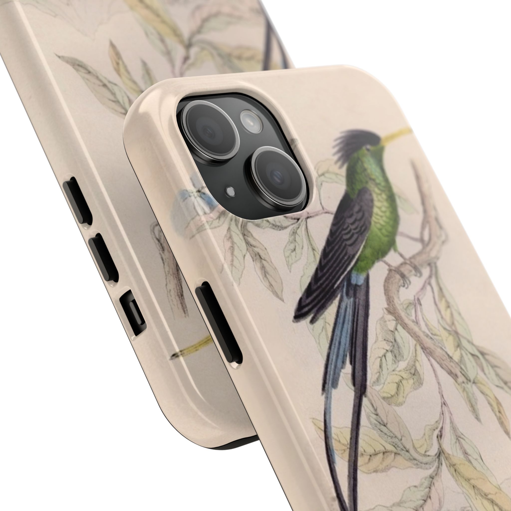 Black Capped Hummingbird Phone Case - Image 50