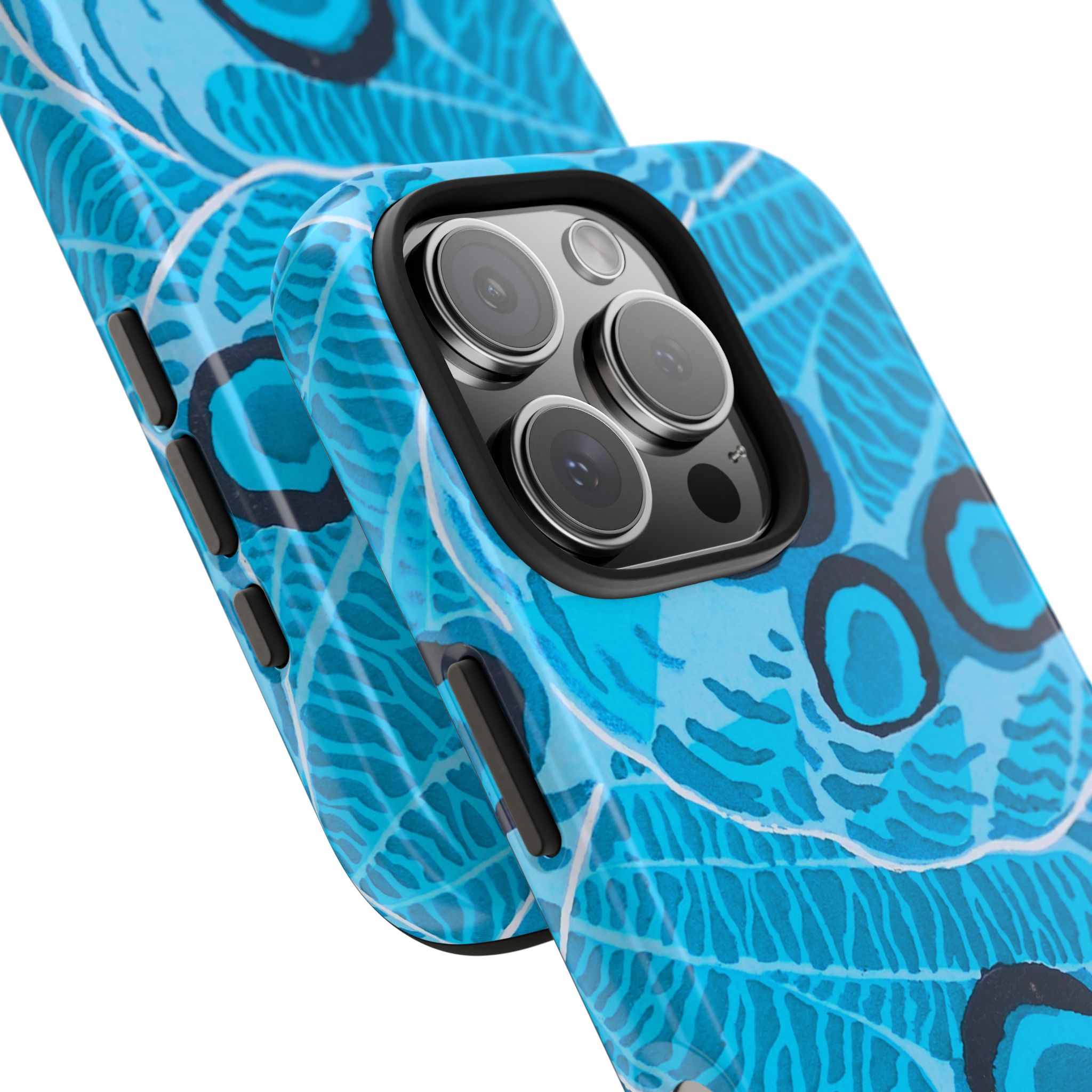 Abstract Spider Web Phone Case - Blue - Image 70