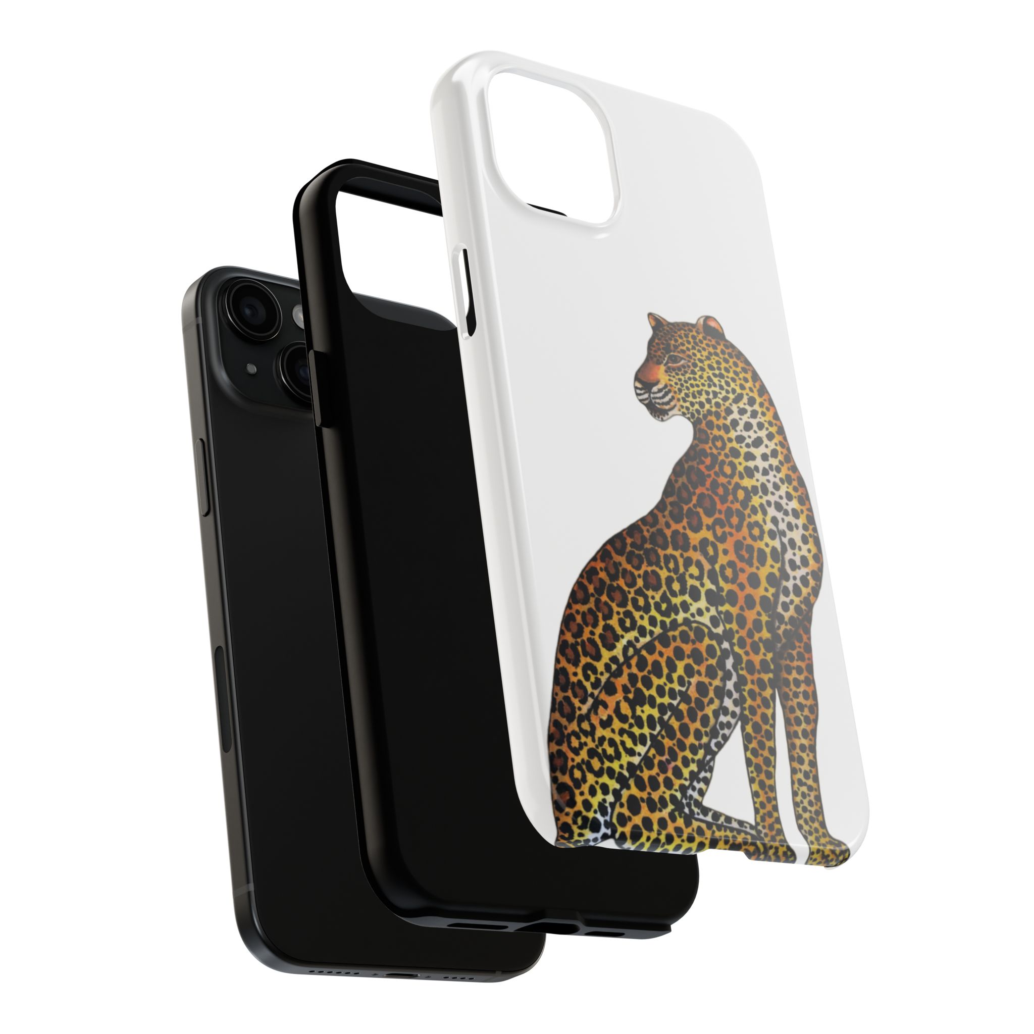Leopard Phone Case - White - Image 64