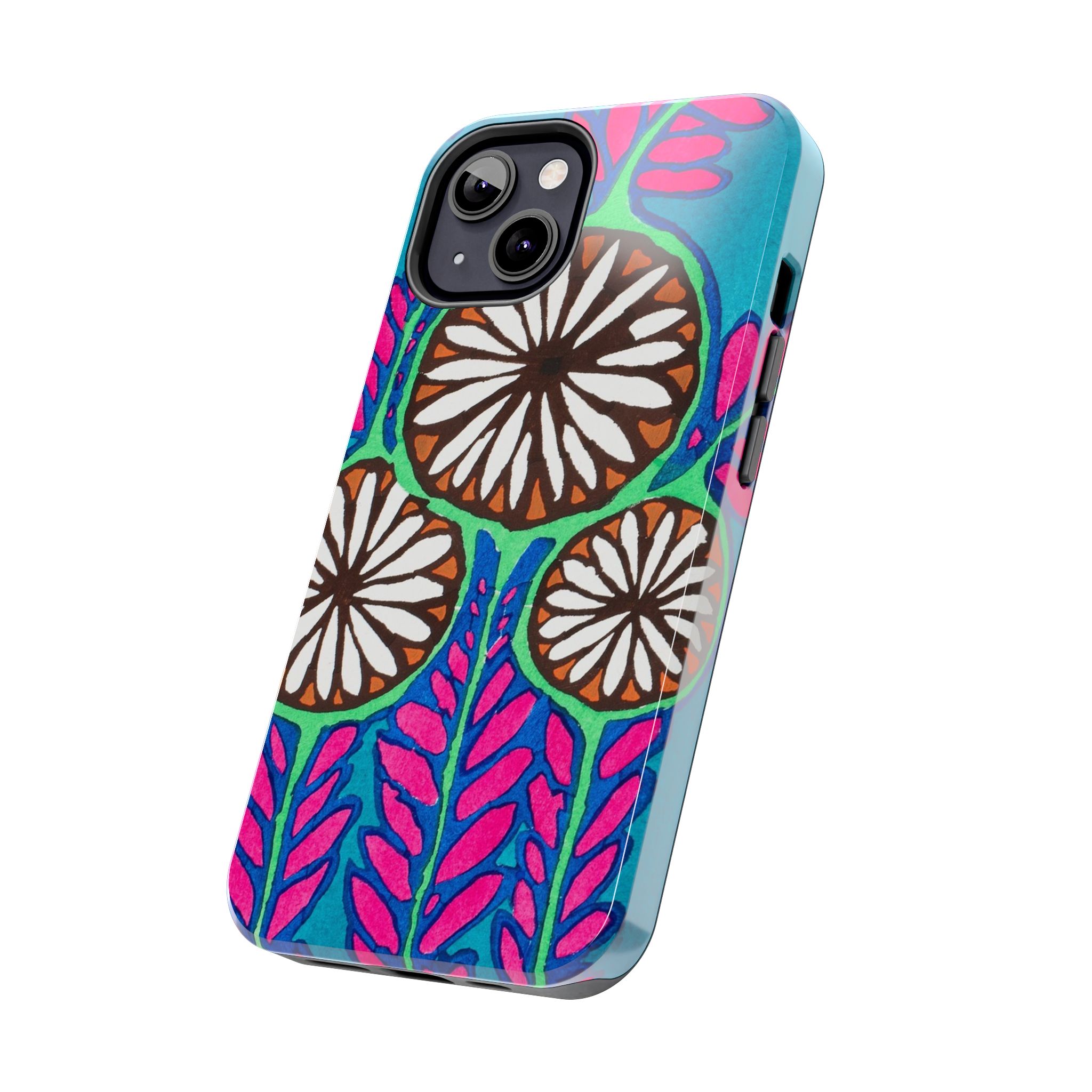 3 Abstract Flowers Phone Case - Image 31