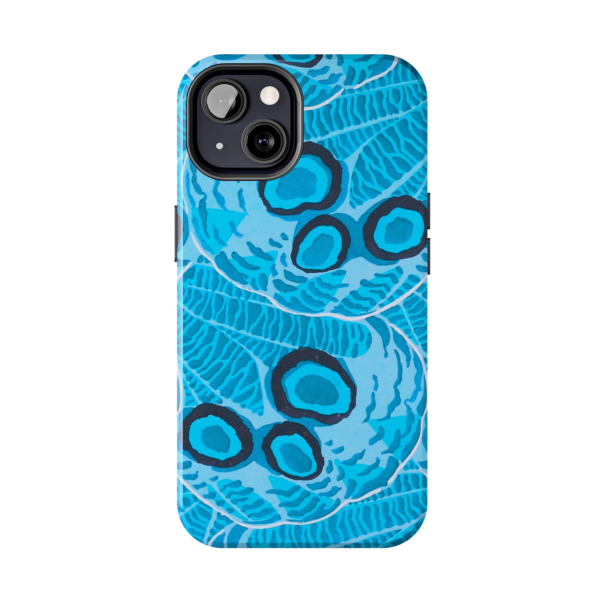 Abstract Spider Web Phone Case - Blue - Image 30