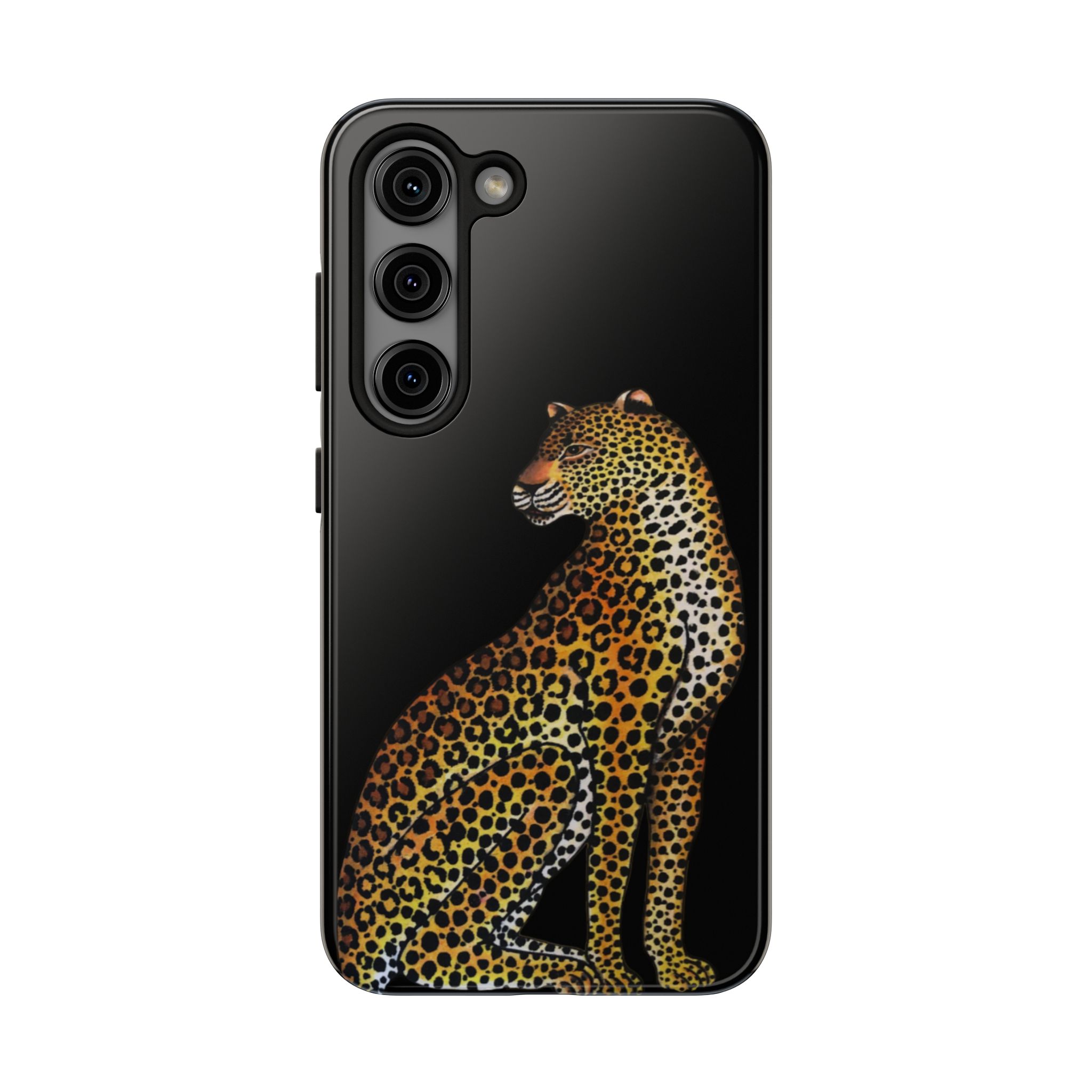 Leopard Phone Case - Black - Image 73