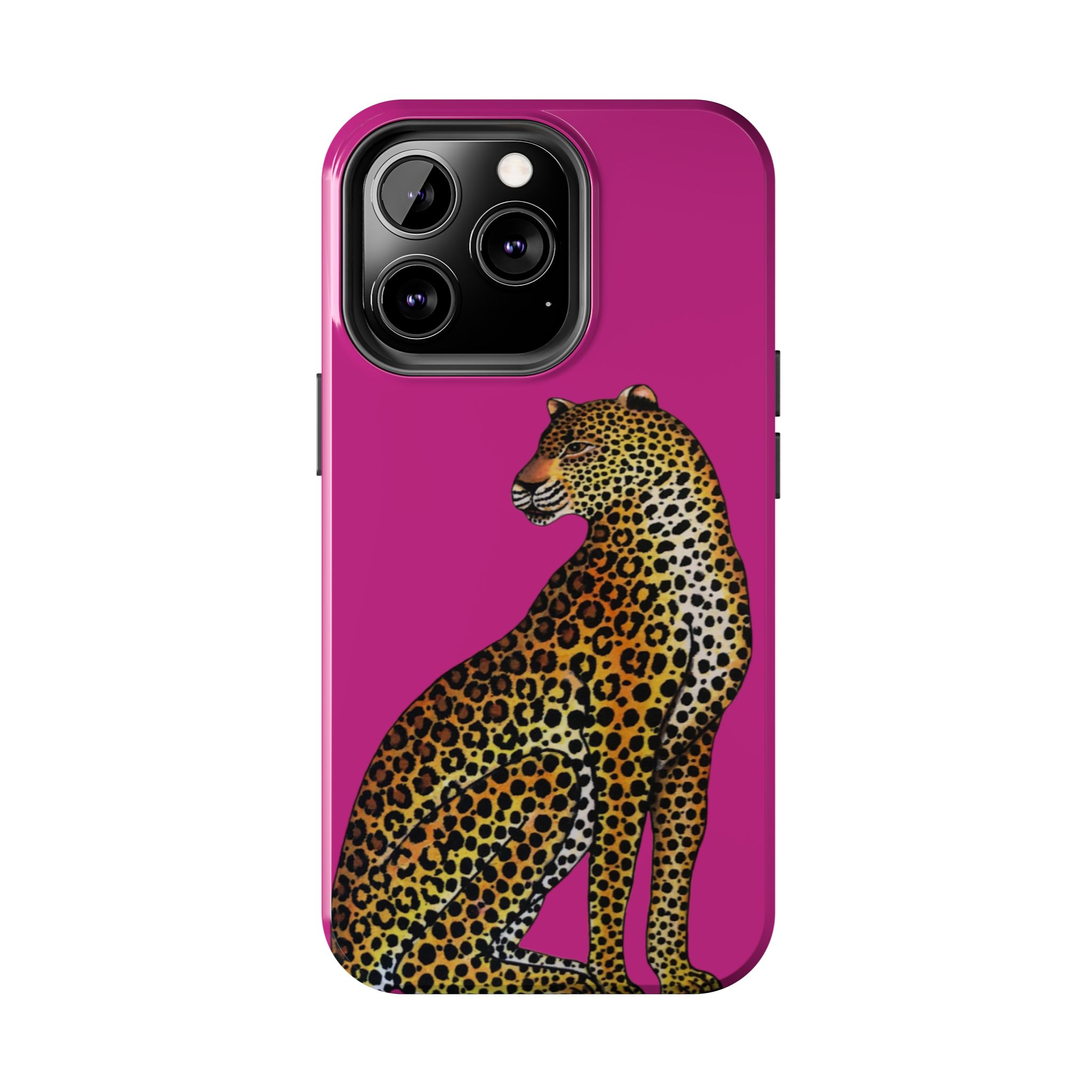 Leopard Phone Case - Fuchsia - Image 38