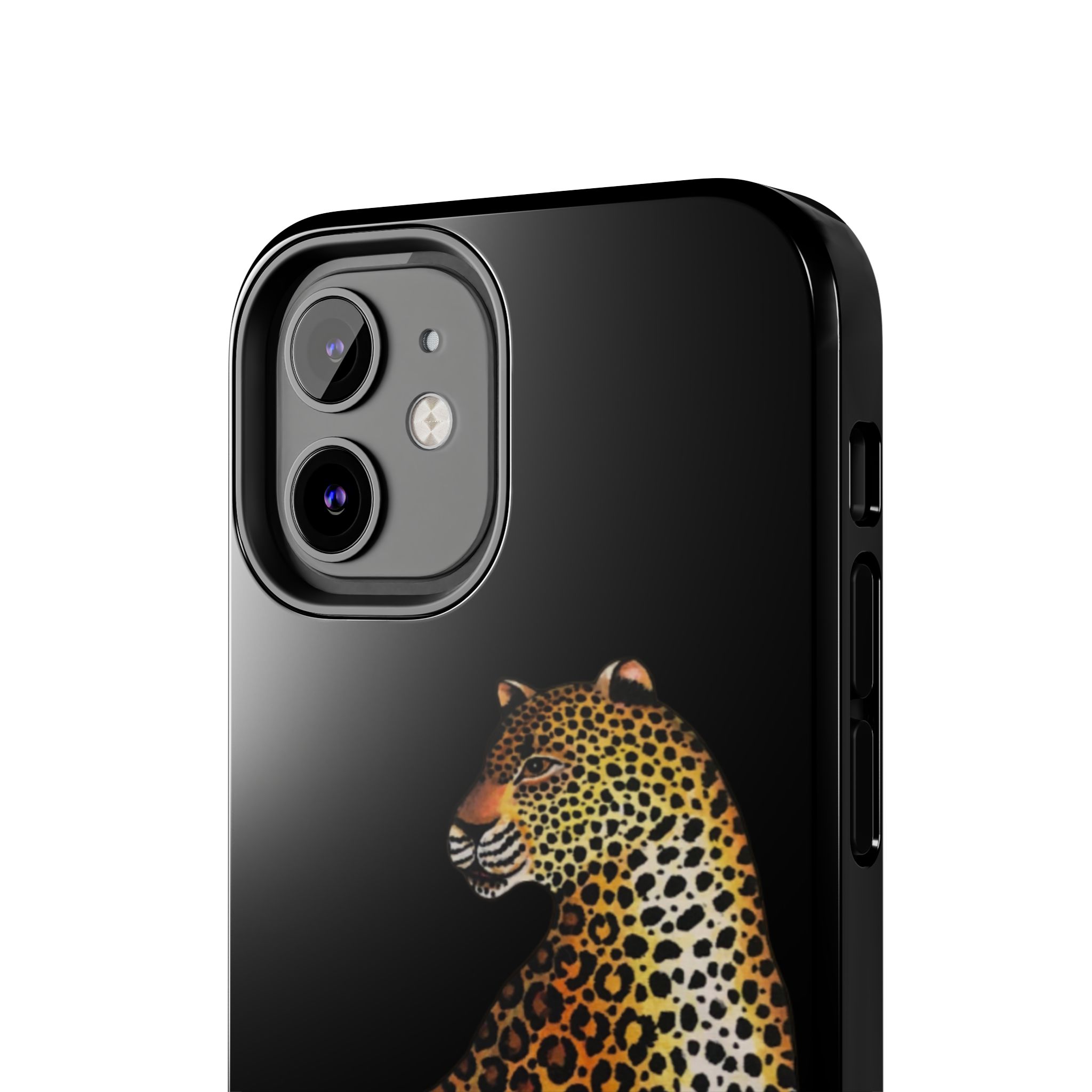 Leopard Phone Case - Black - Image 20